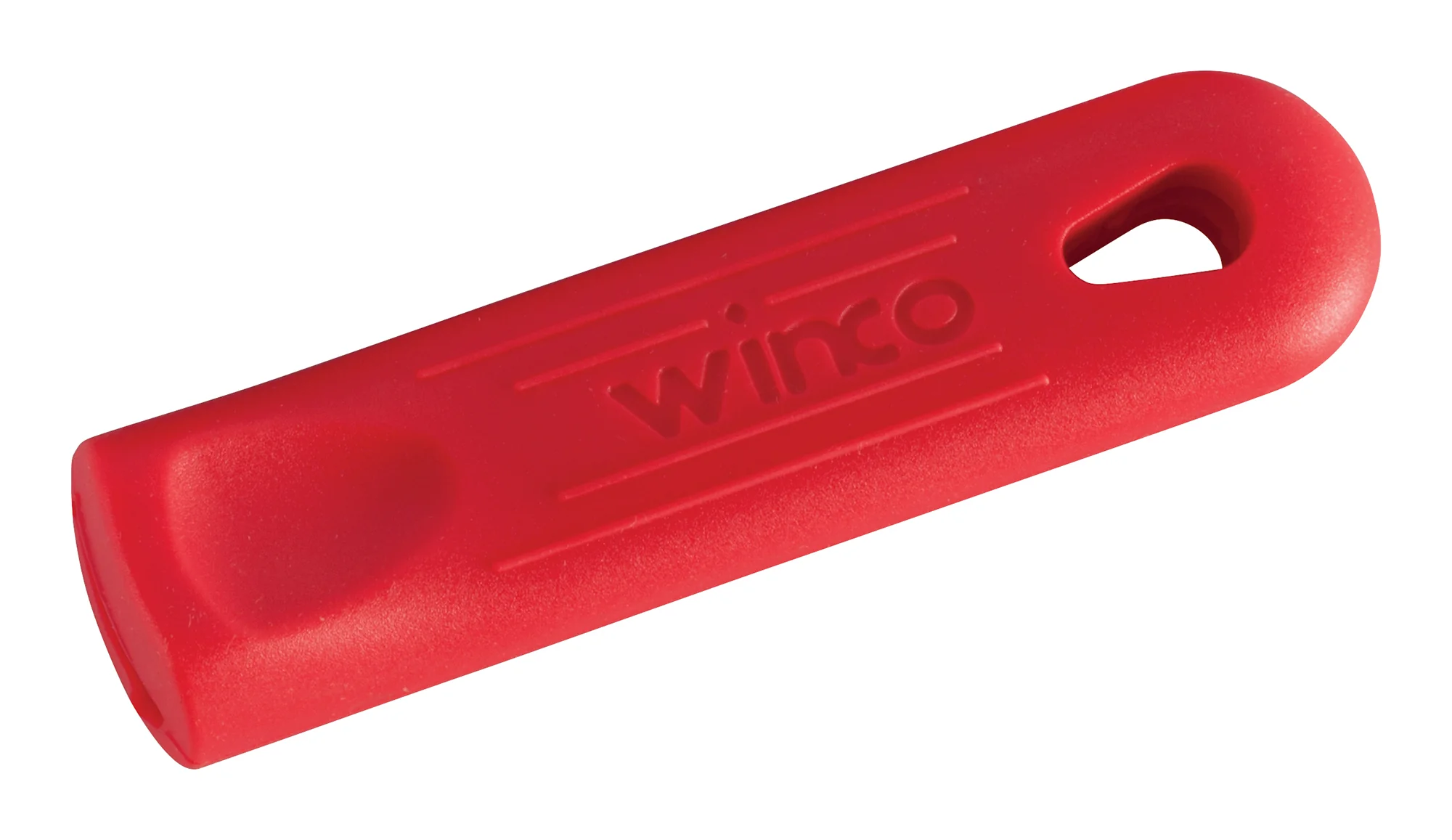 Winco AFP-1HR Silicone Handle Grip Red Removable Sleeve for AFP-7 - Image 2
