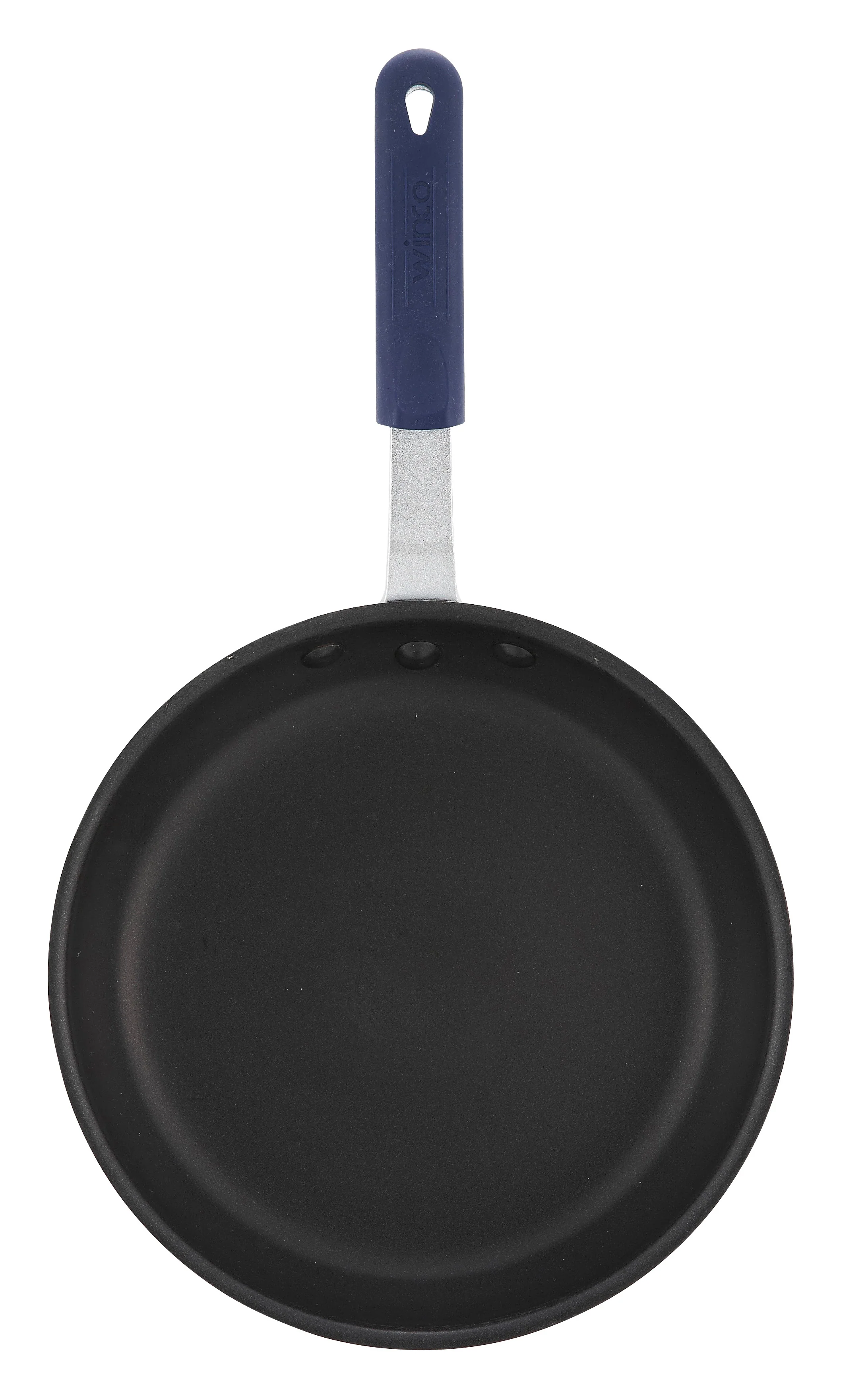 Winco AFP-8XC-H 8 Inch Fry Pan Without Lid Riveted Handle Aluminum with Silicone Sleeve - Image 2