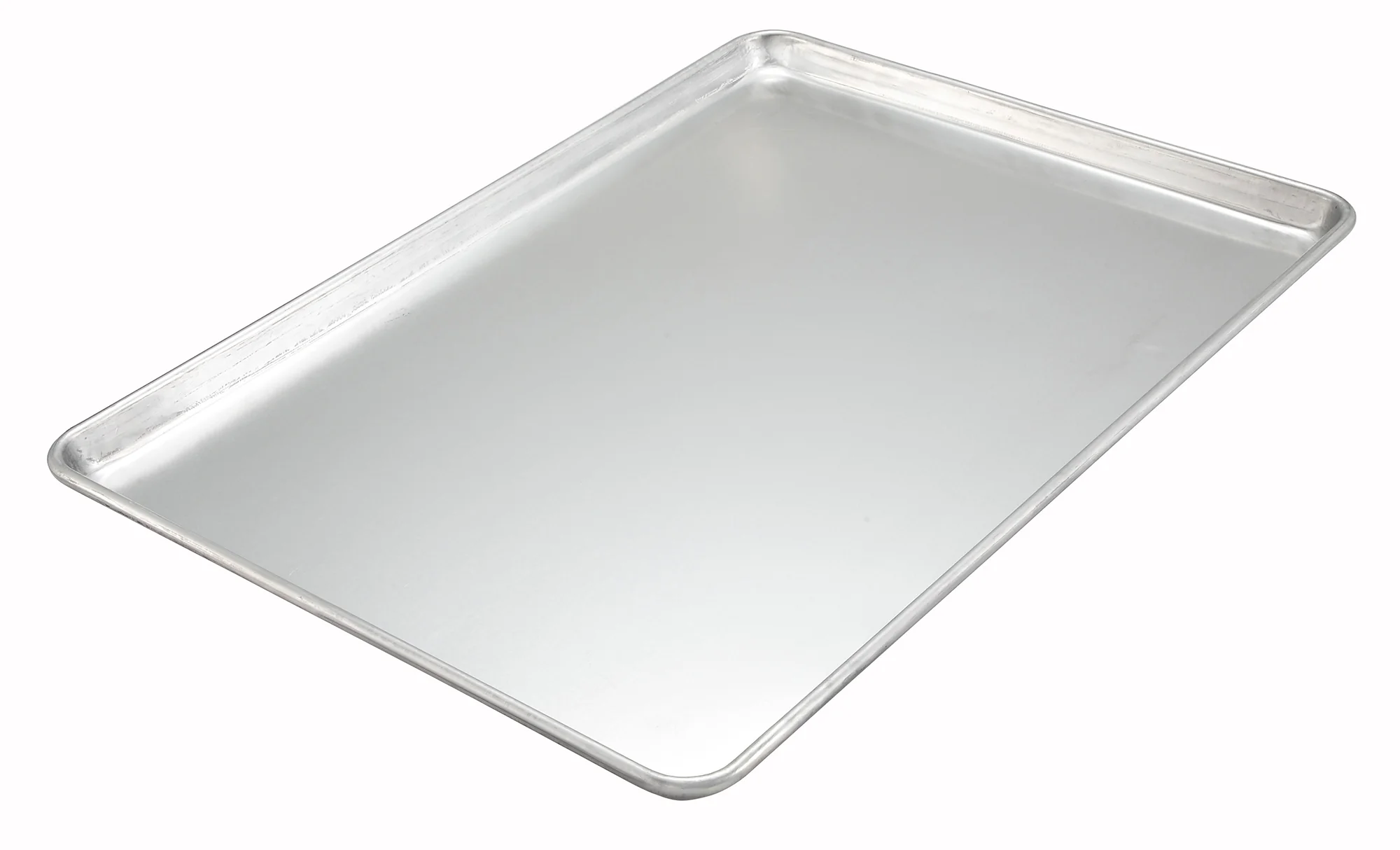 Winco ALXP-1813H 13 Inch Sheet Pan Half Size 18 Gauge Aluminum Uncoated