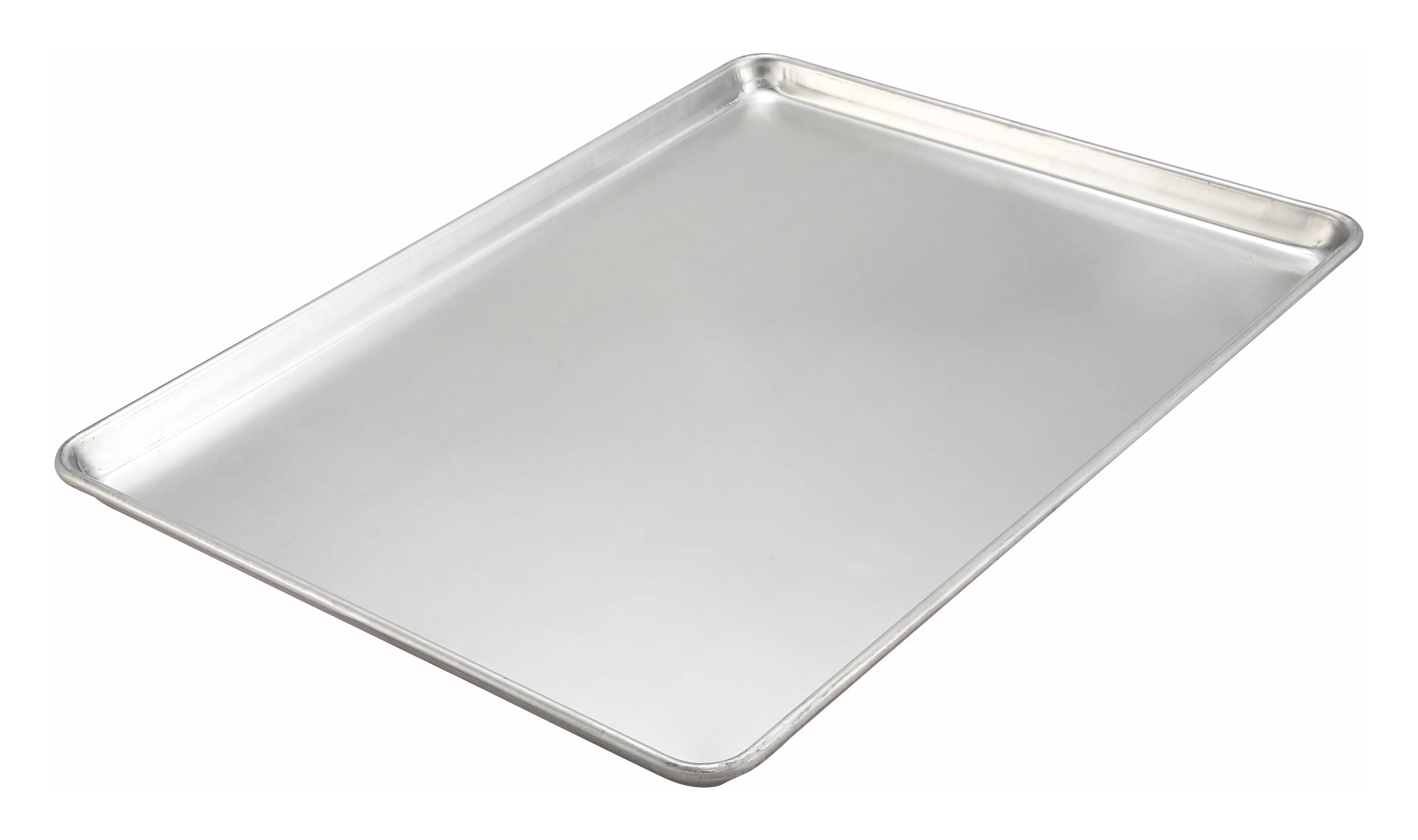 Winco ALXP-1826 26 Inch Full Size Closed Bead 18 Gauge Aluminum Sheet Pan - Image 2