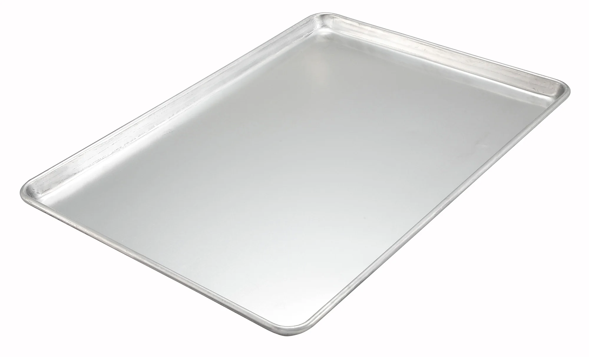Winco ALXP-2618H 26 Inch Full Size Sheet Pan 16 Gauge Aluminum with Closed Bead - Image 2