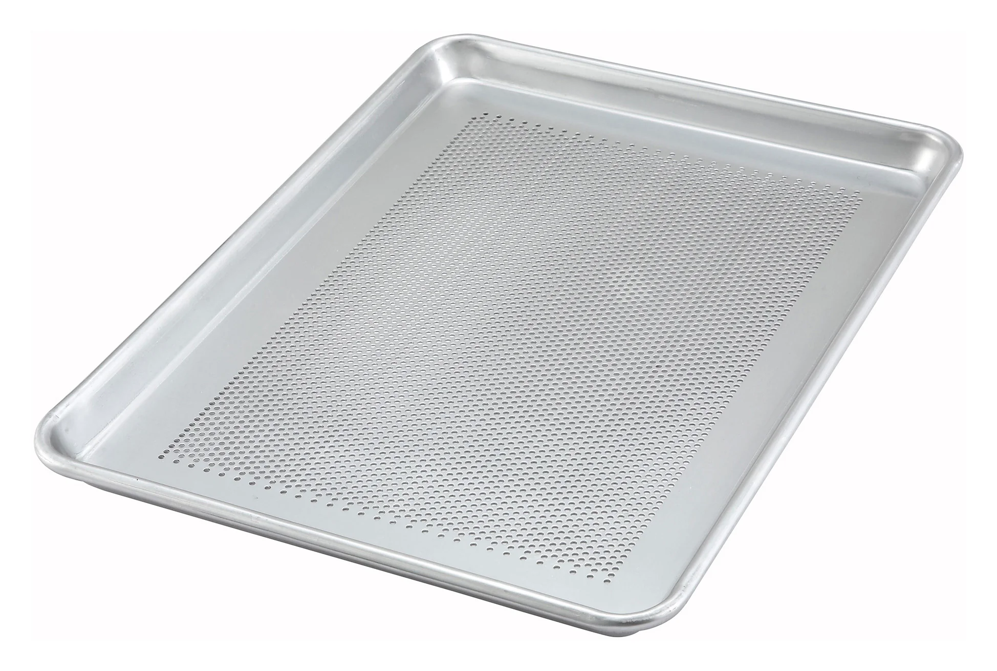 Winco ALXP-2618P 26 Inch Perforated Sheet Pan 16 Gauge Aluminum with Optimal Airflow - Image 2