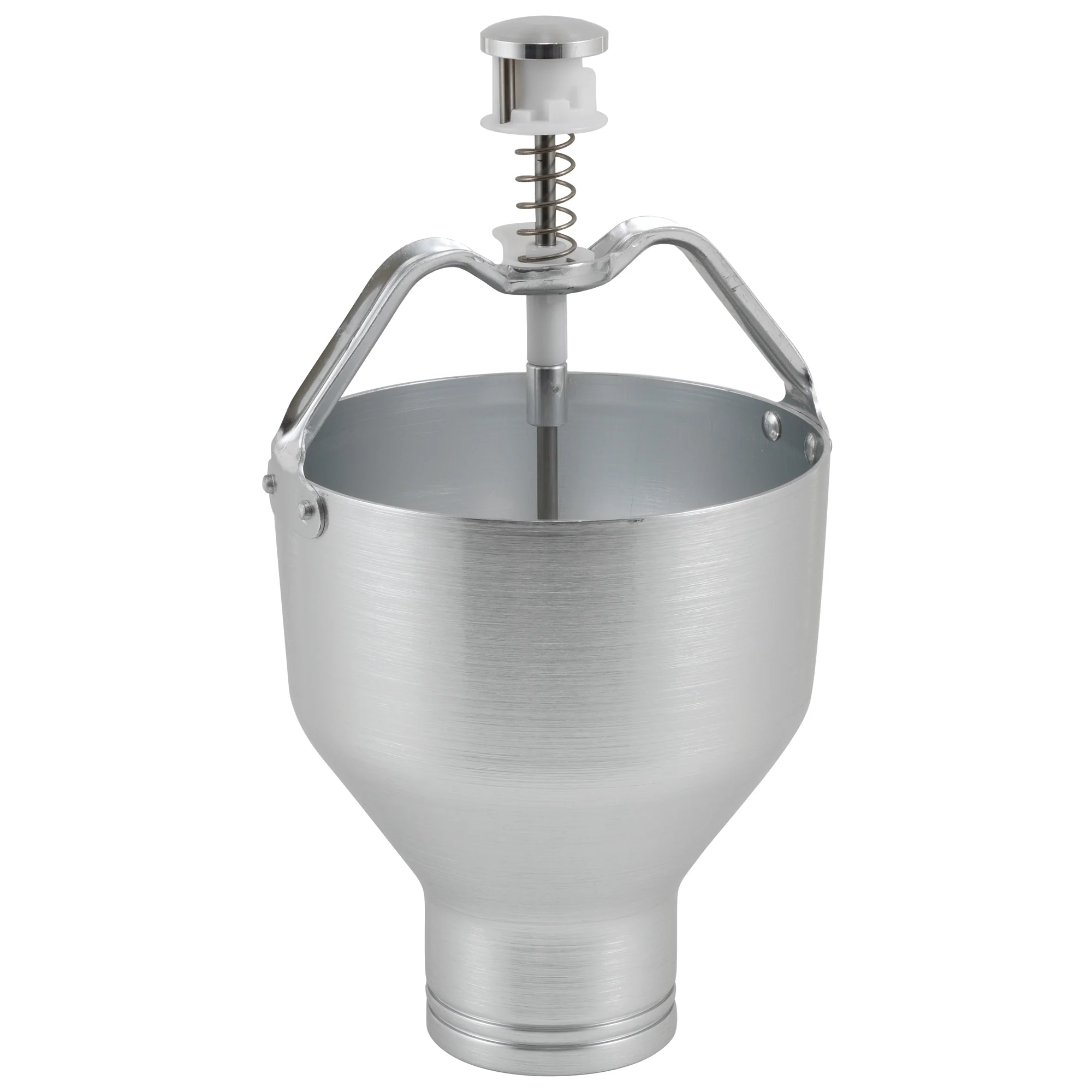 Winco APCD-6 6-1/2 Inch Batter Dispenser 8 Portion Settings Aluminum - Image 2