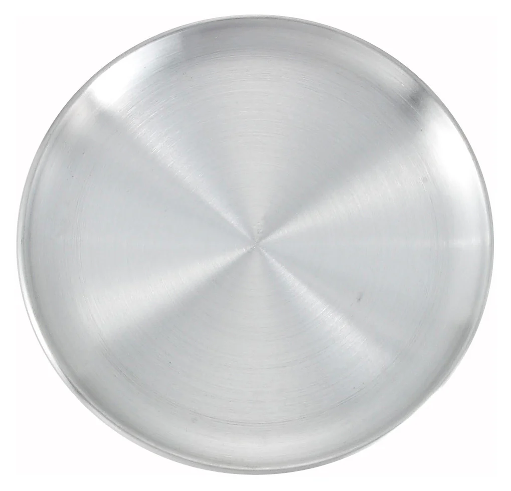 Winco APZC-9 9 Inch Coupe Round Pizza Pan Aluminum