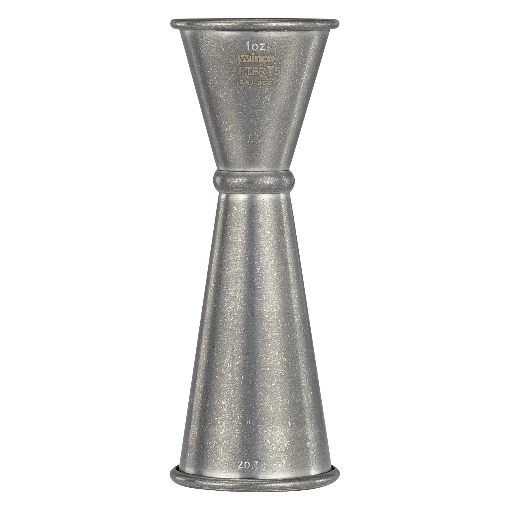 Winco BAJ-9CS 2 Oz Jigger with Inner Marking Lines Crafted Finish Stainless Steel - Image 4