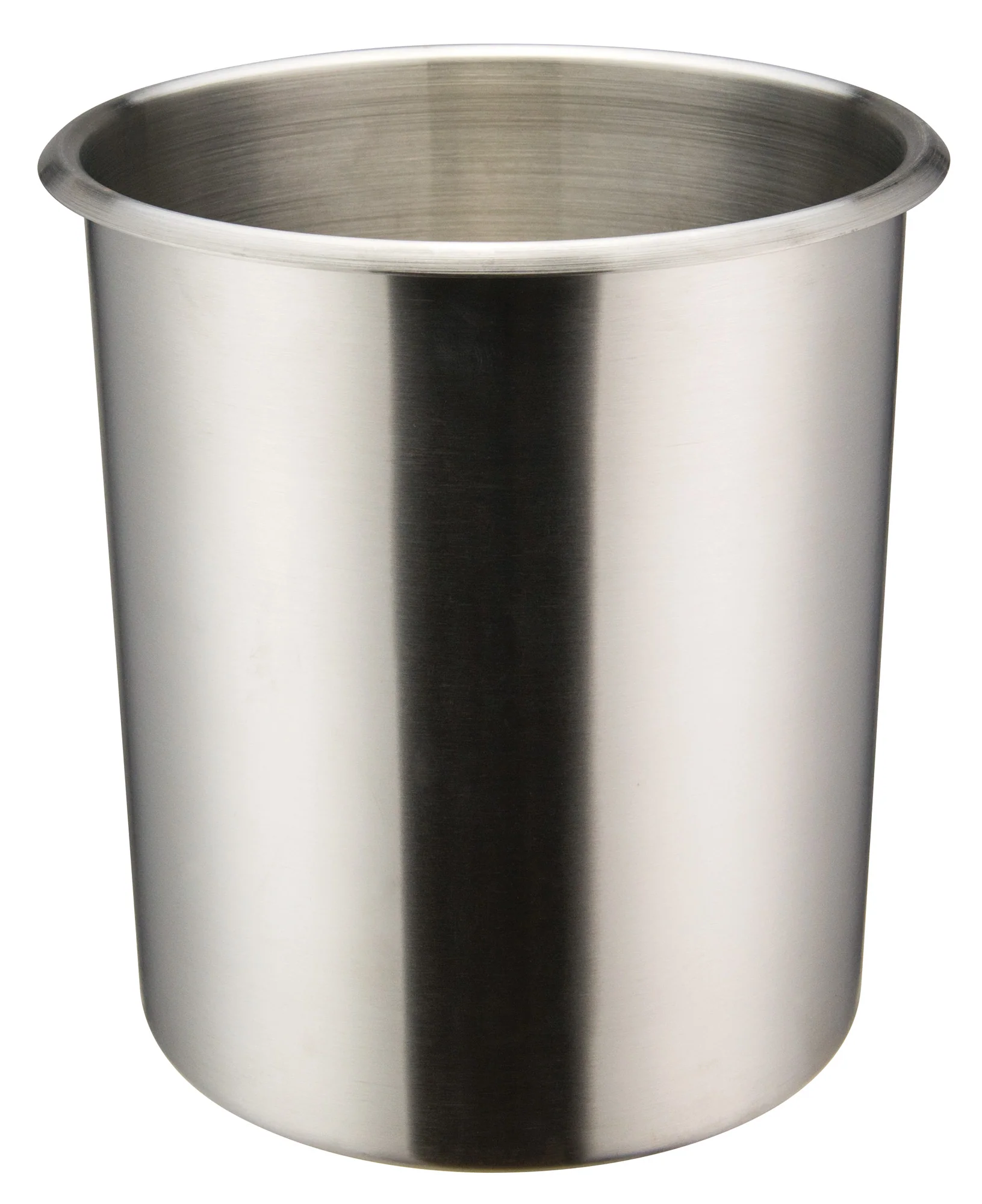 Winco BAMN-6 6 Quart Round Bain Marie Stainless Steel Satin Finish - Image 2