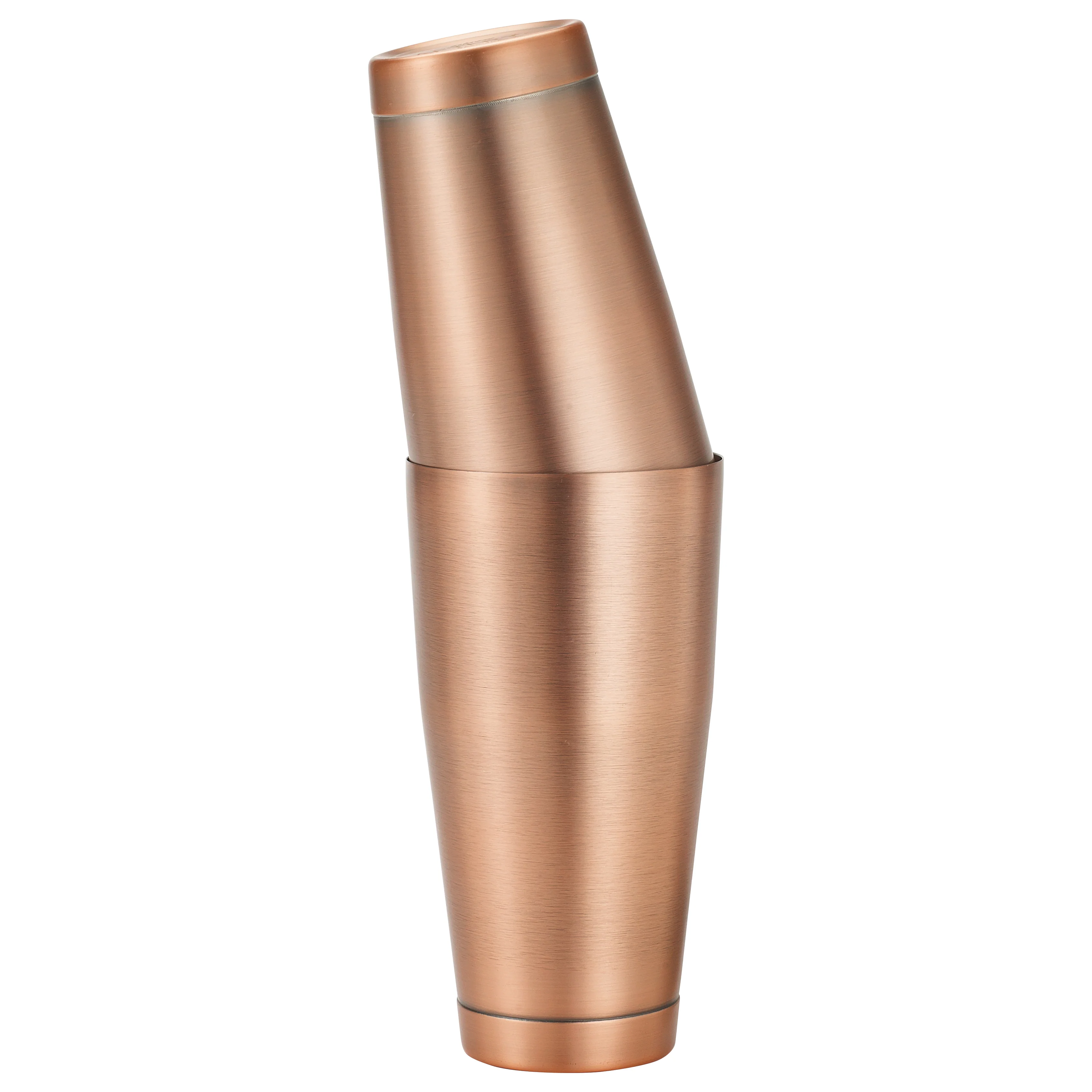 Winco BASK-28AC 28 Oz After 5 Shaker Cup Stainless Steel Antique Copper Finish - Image 3