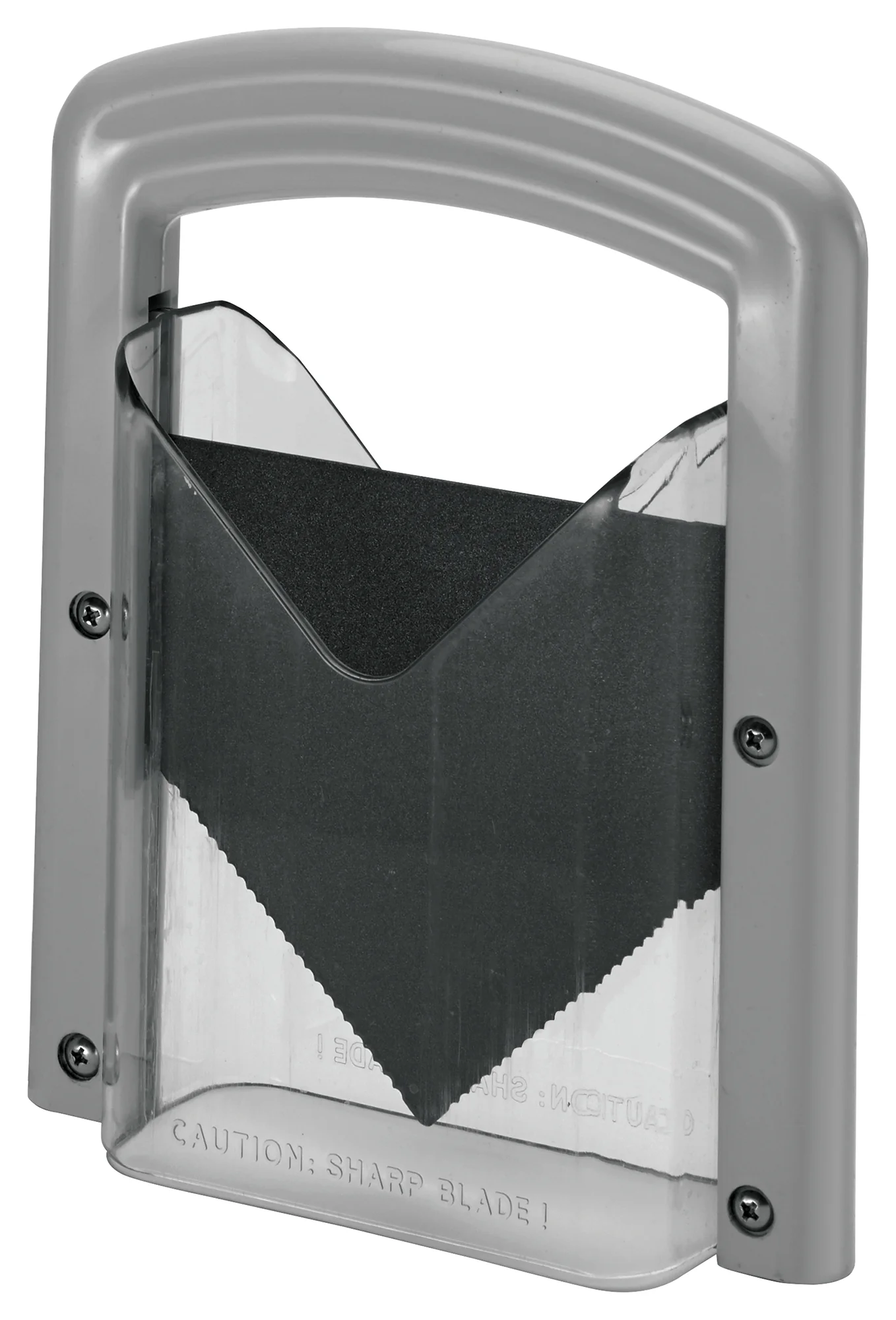 Winco BGS-1B 6-7/8 Inch Serrated Replacement Blade with Clear Guard - Image 2