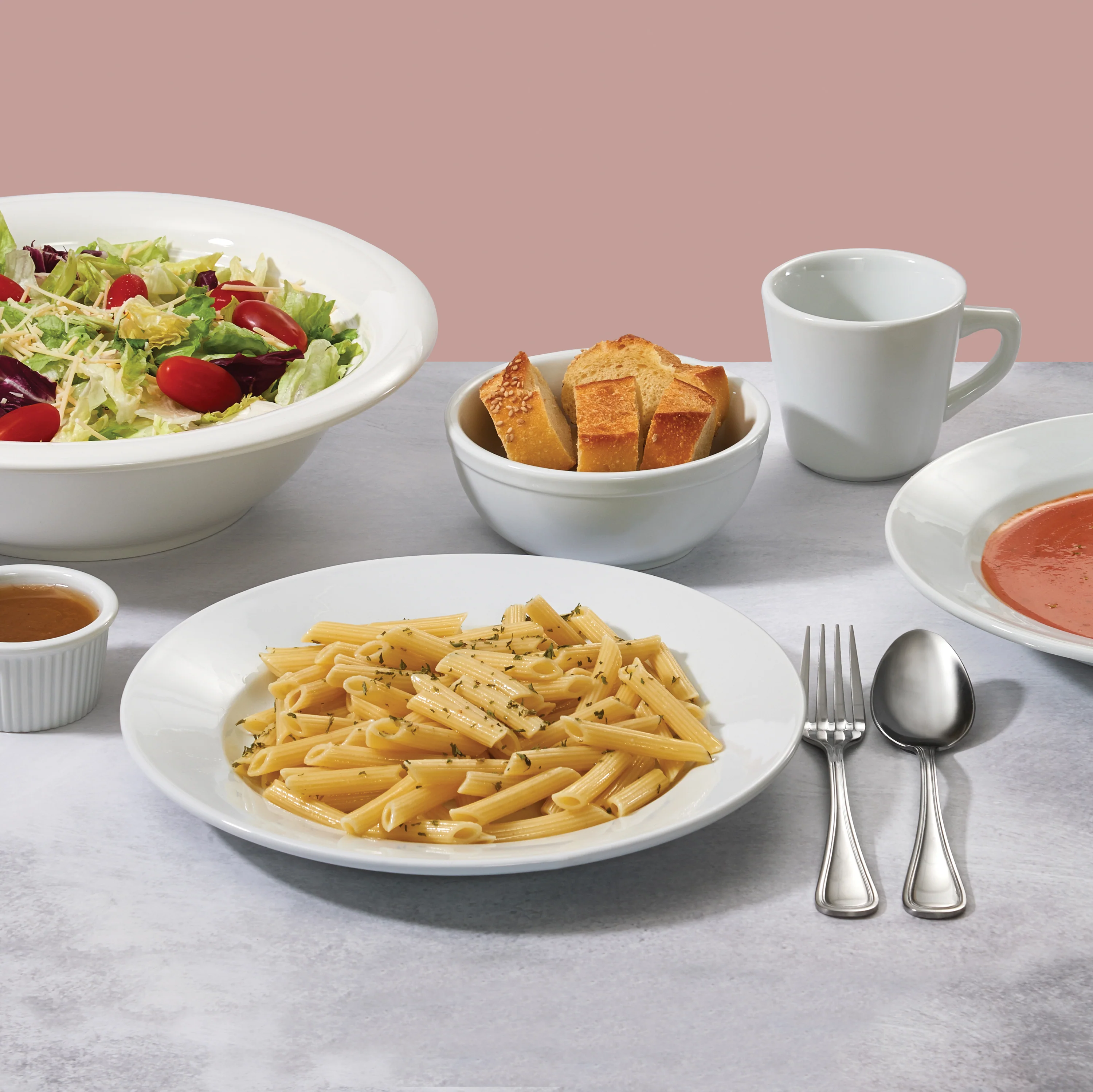 Winco BPB-18RE Birkhall Pasta Bowl 18 Oz.