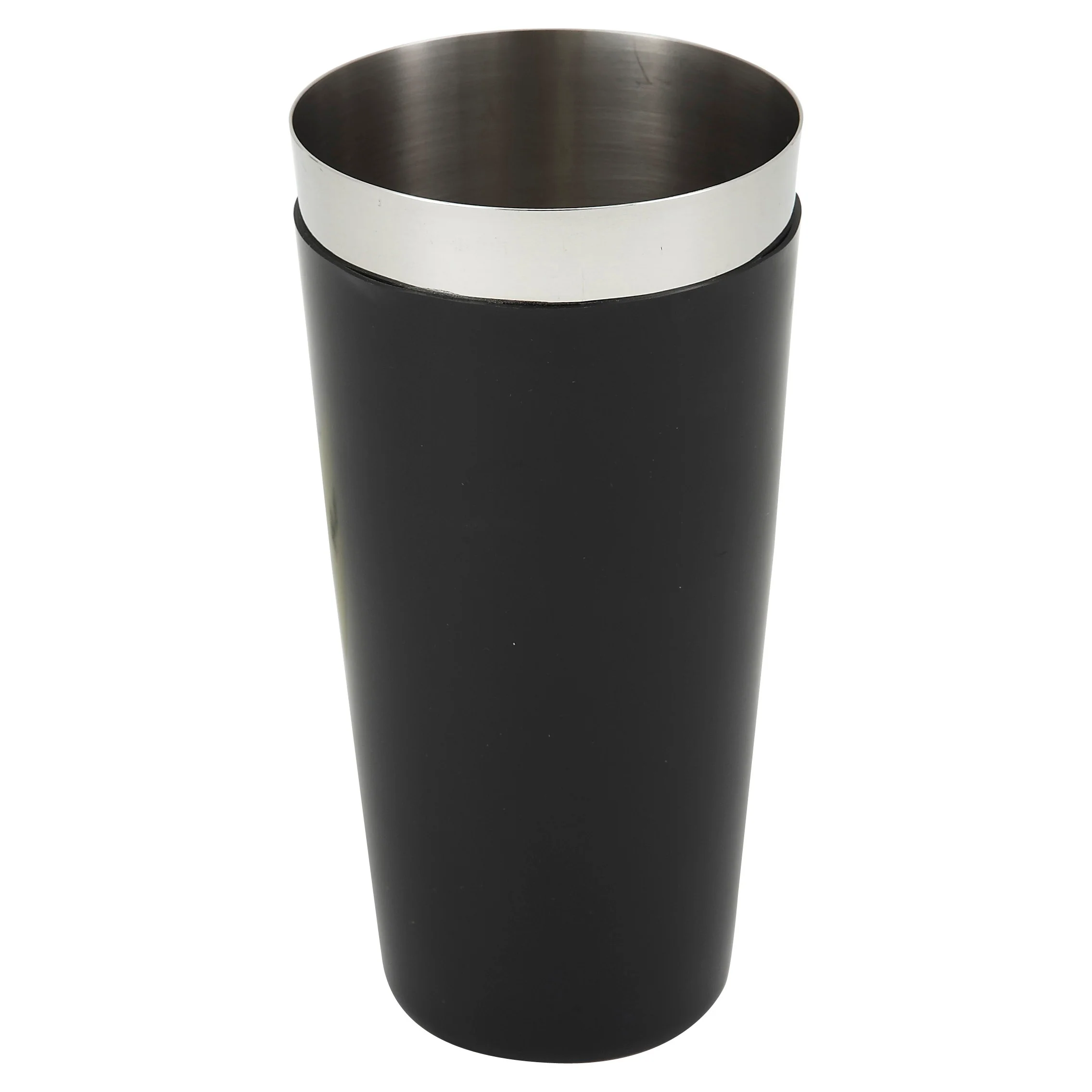 Winco BS-28P 28 Oz Shaker Only Black Plastic Coated Stainless Steel Bar Shaker - Image 2