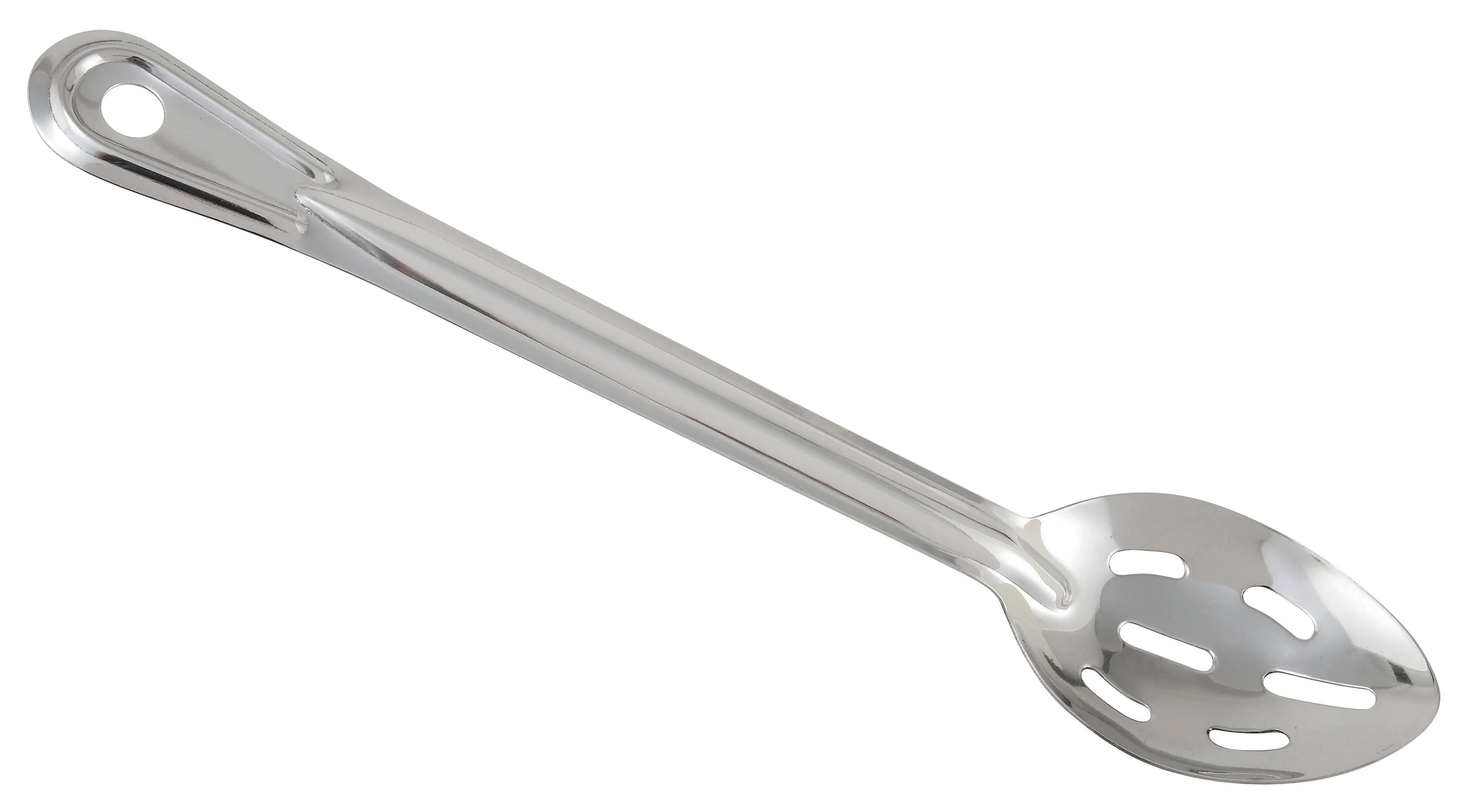 Winco BSSN-15 15 Inch Basting Spoon Slotted One Piece Stainless Steel - Image 2