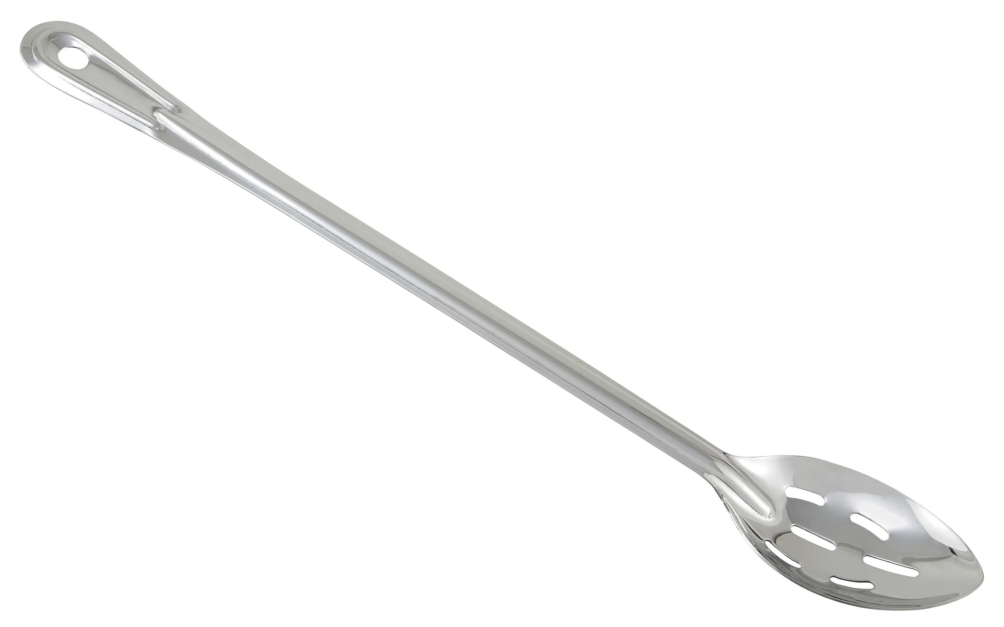 Winco BSSN-18 18 Inch Basting Spoon Slotted Non-Insulated Stainless Steel