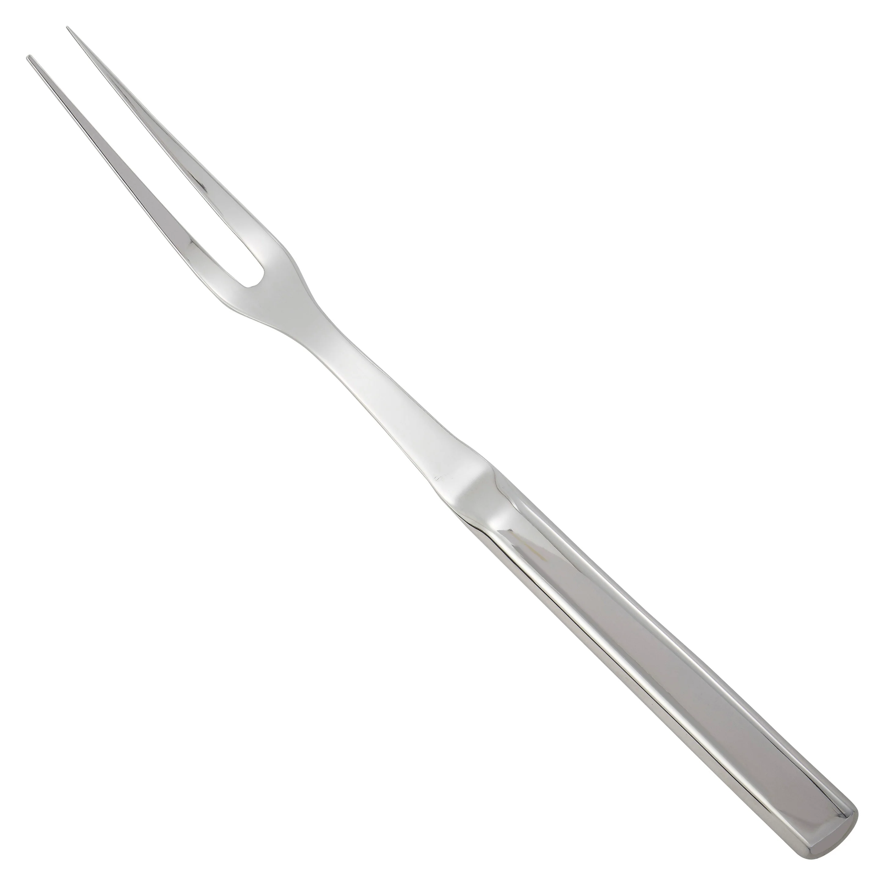 Winco BW-BF 11 Inch Pot Fork Two-tines with Hollow Handle Stainless Steel