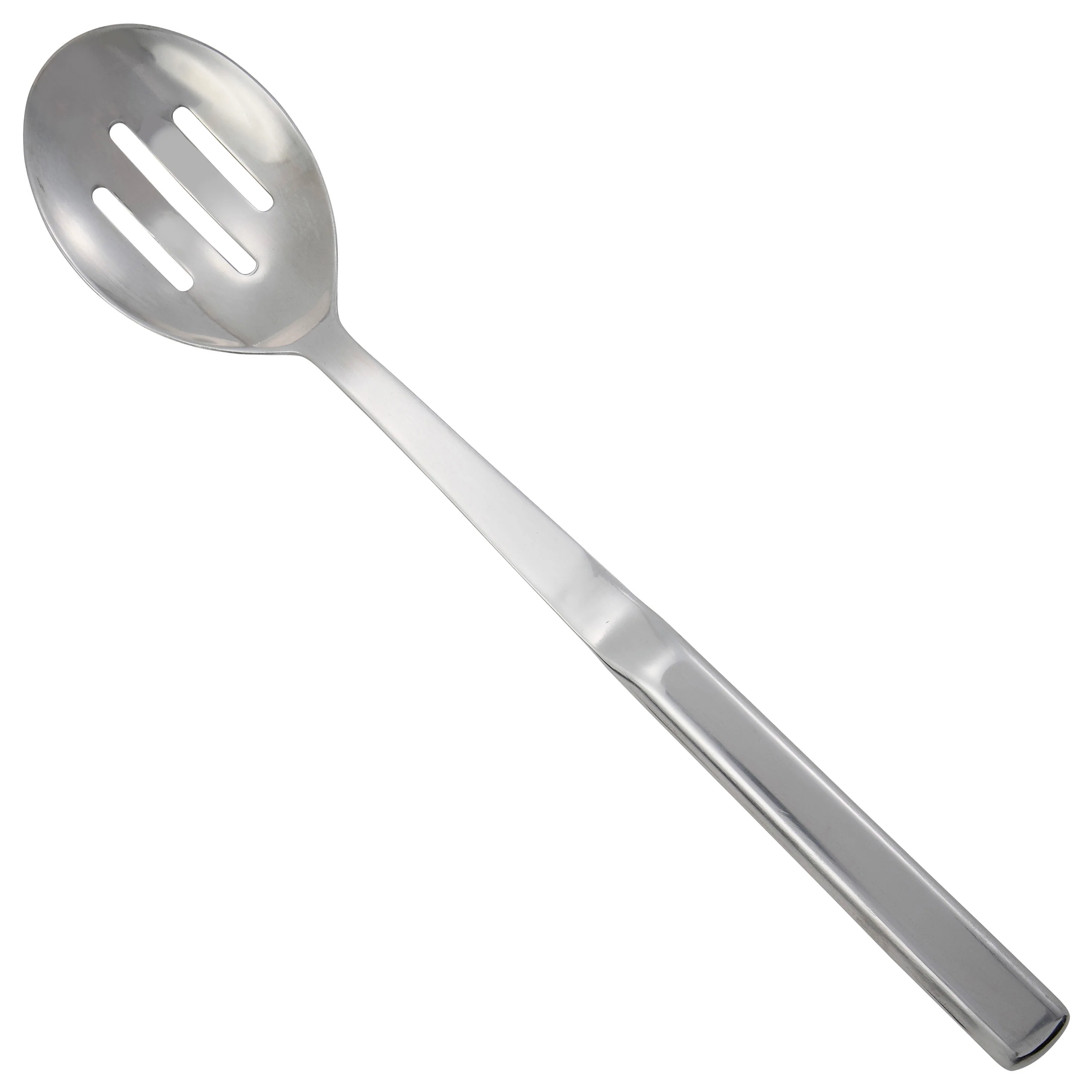 Winco BW-SL2 11-3/4 Inch Slotted Serving Spoon with Hollow Handle Stainless Steel - Image 2