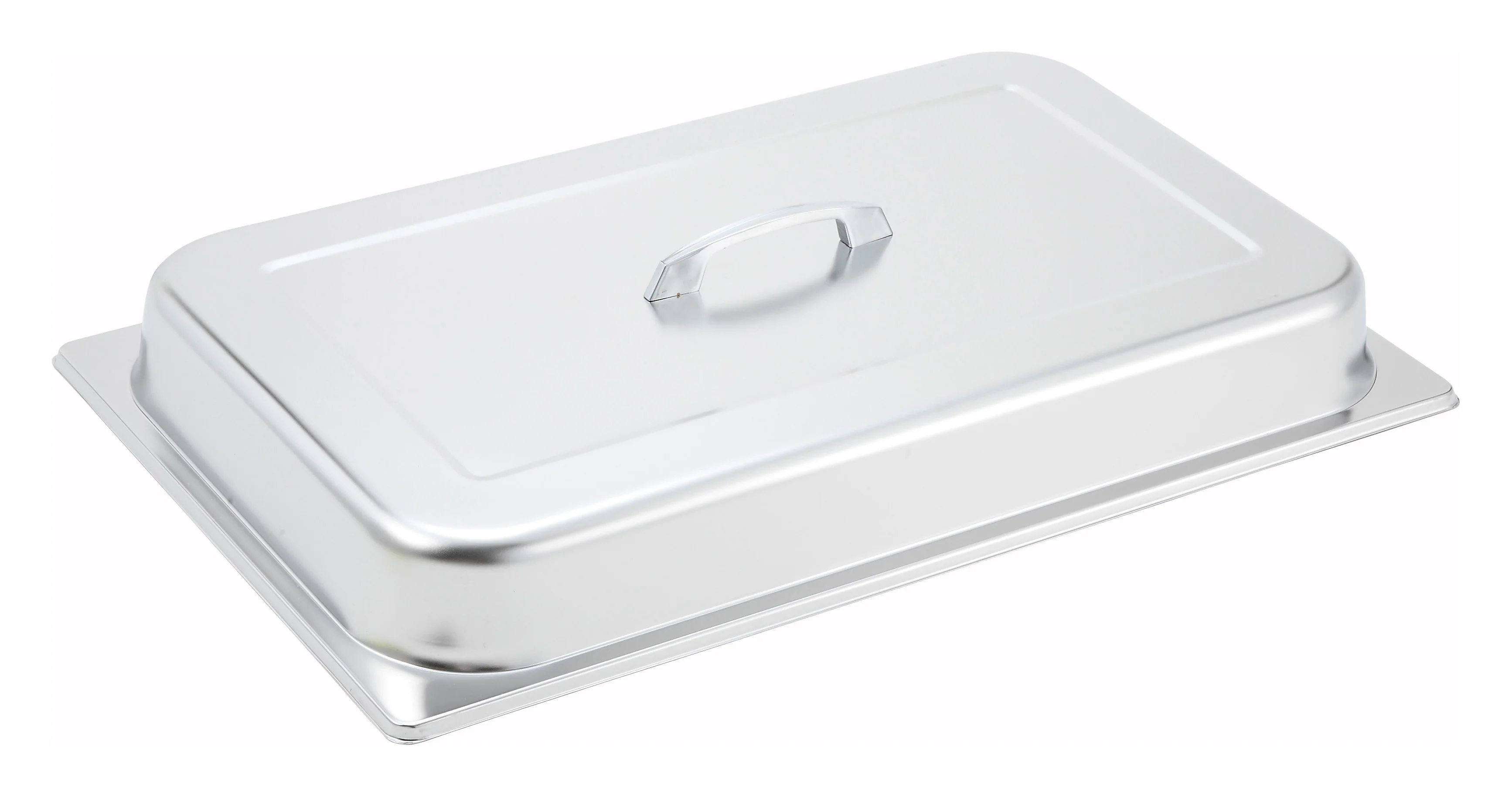 Winco C-DCF Full Size Dome Cover With Handle Stainless Steel