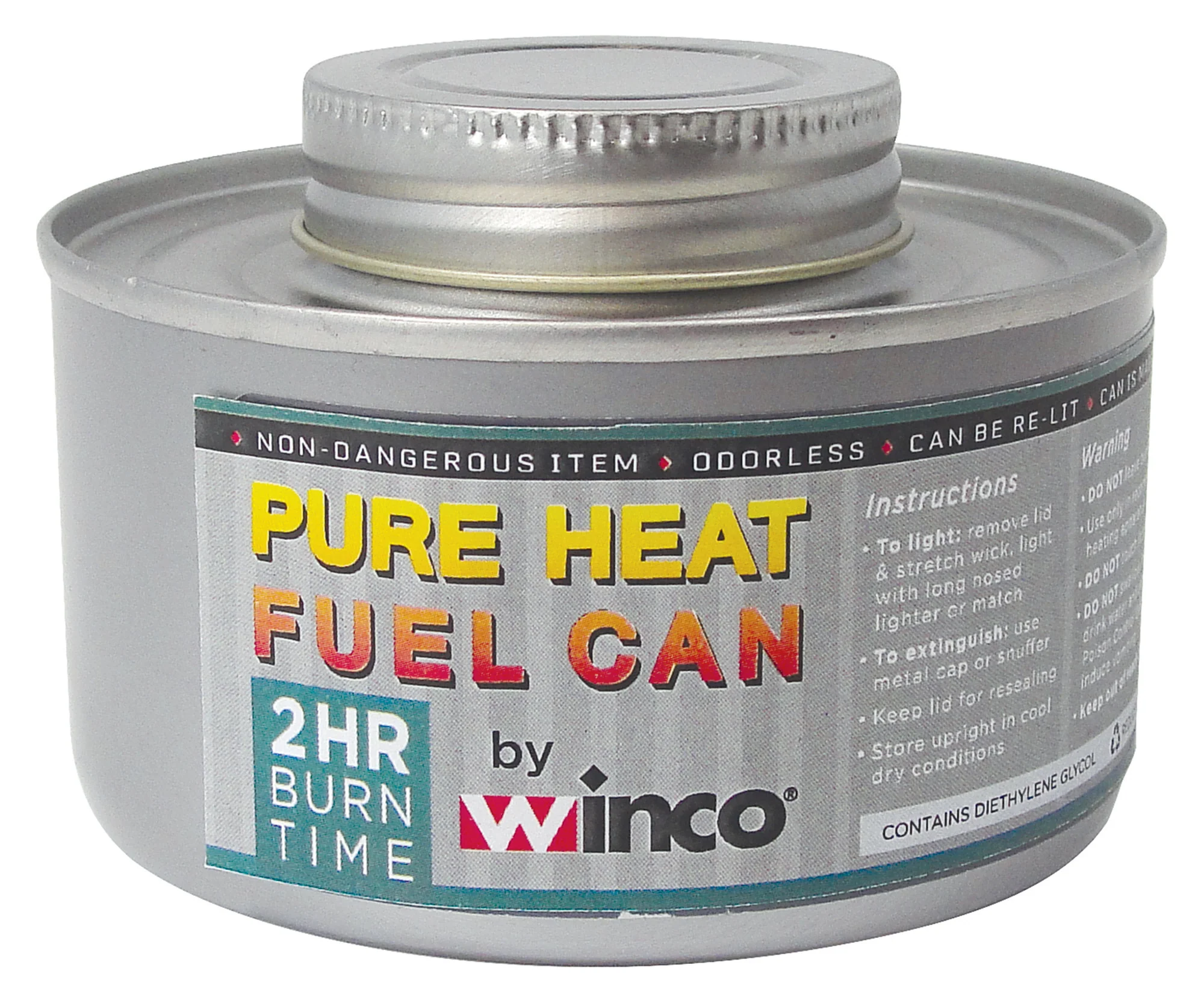 Winco C-F2 2 Hour Wick-Type Chafing Fuel for Food Service - Image 2