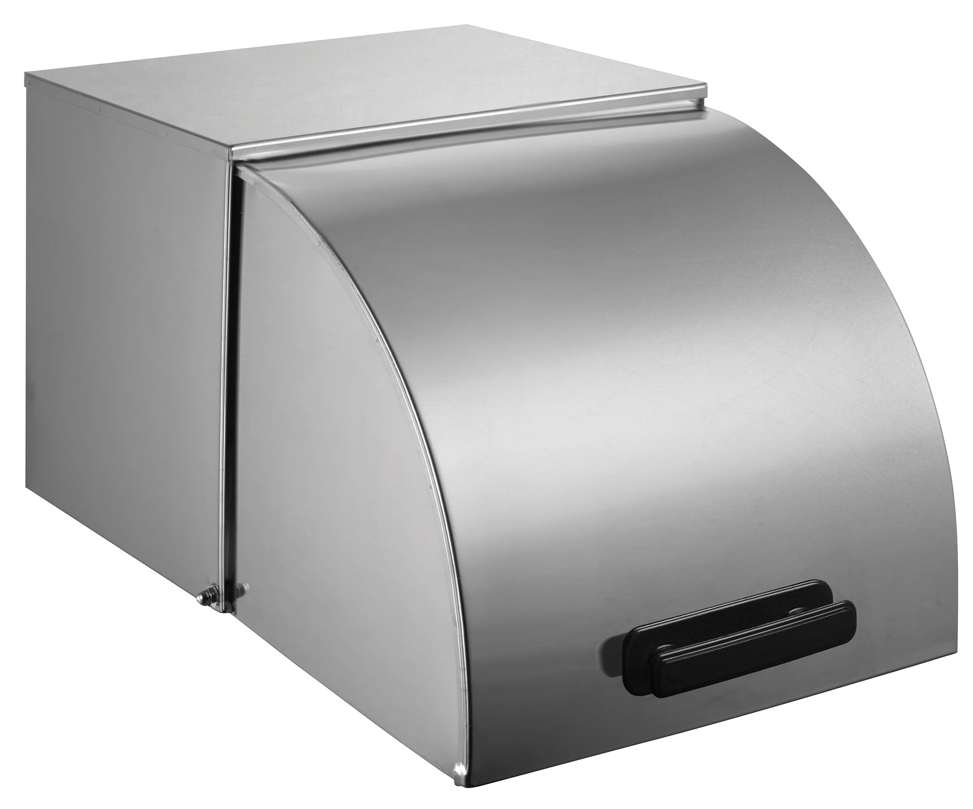 Winco C-RCF 20-3/4 Inch Roll-Top Cover Stainless Steel with Handle - Image 5