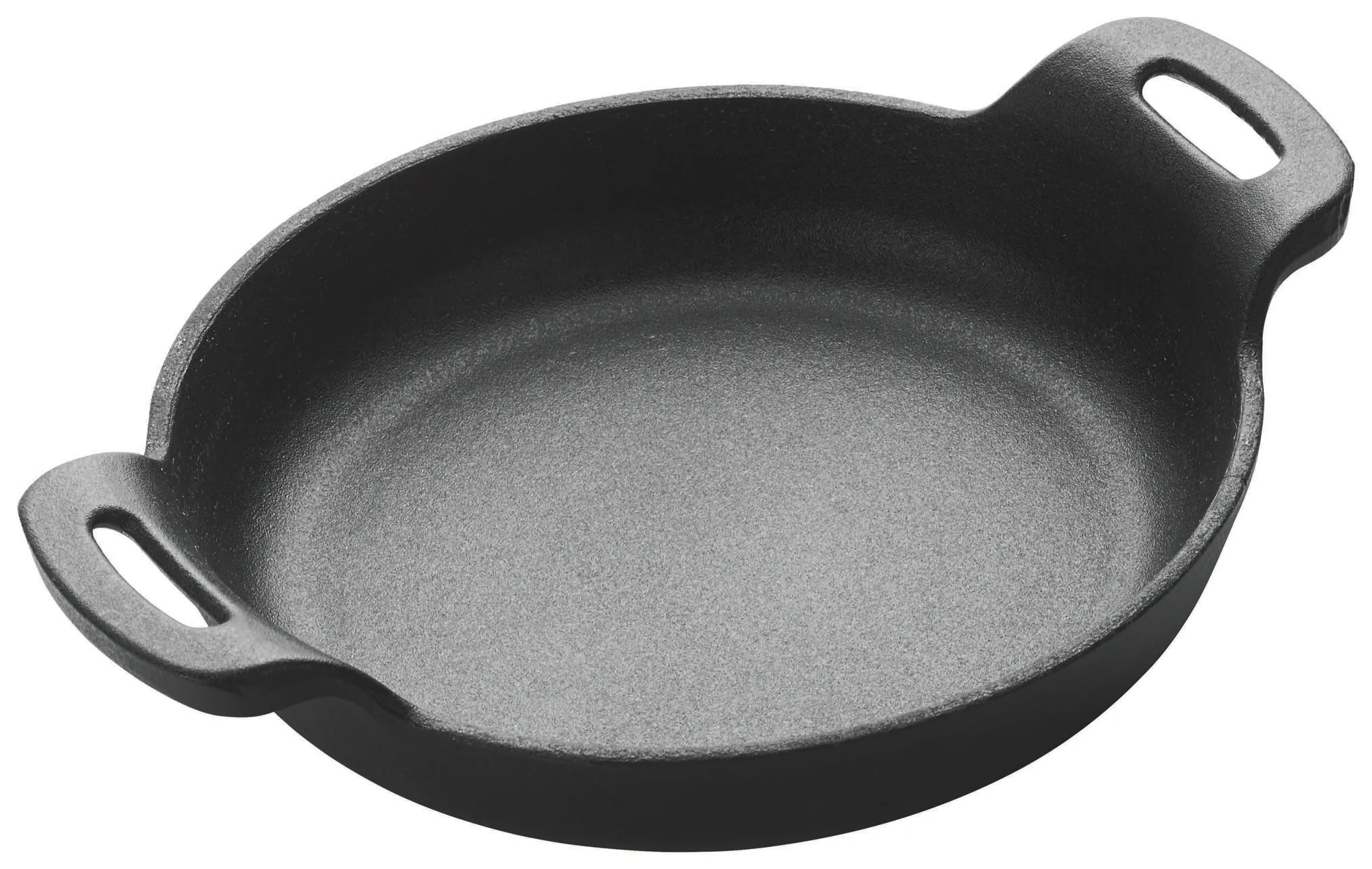 Winco CASM-6R 14 Oz Mini Induction Server Round Cast Iron Matte Black - Image 4