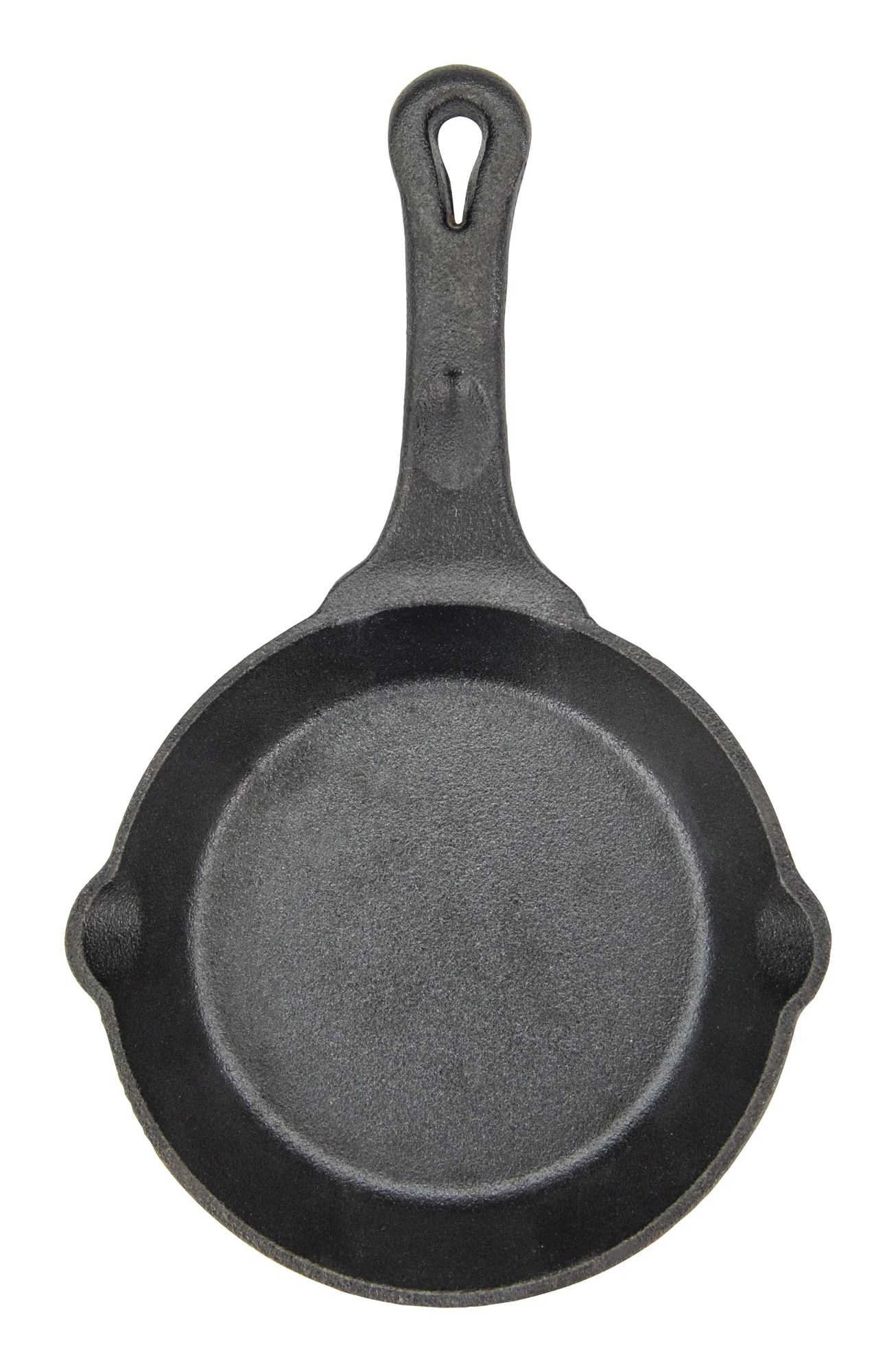 Winco CAST-6 6 Inch Diameter Induction Ready FireIron Skillet Cast Iron - Image 2