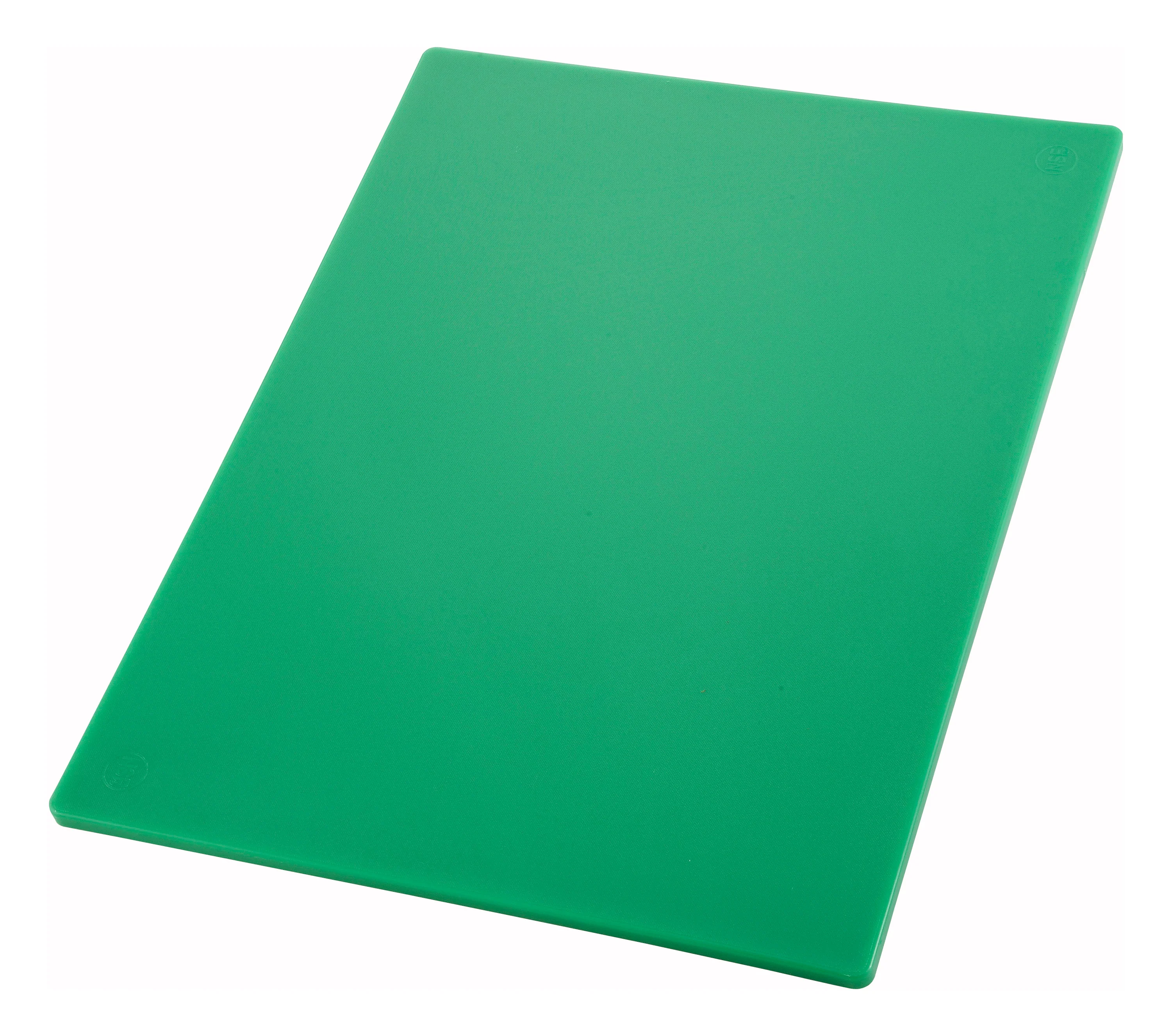 Winco CBGR-1218 12 Inch Cutting Board Green Polyethylene NSF Certified BPA Free - Image 2