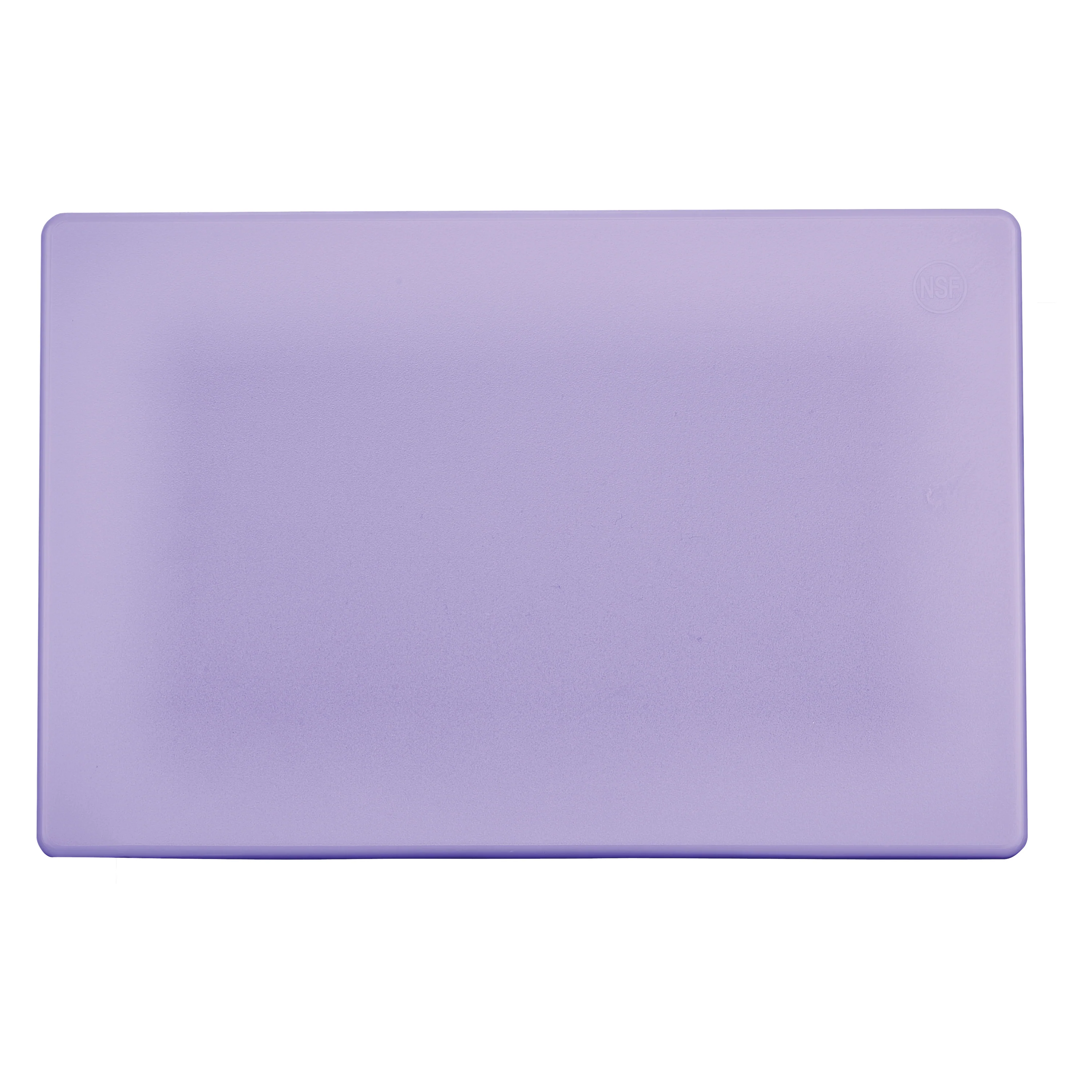 Winco CBPP-1218 12 Inch Cutting Board Allergen Free BPA Free Polypropylene Purple