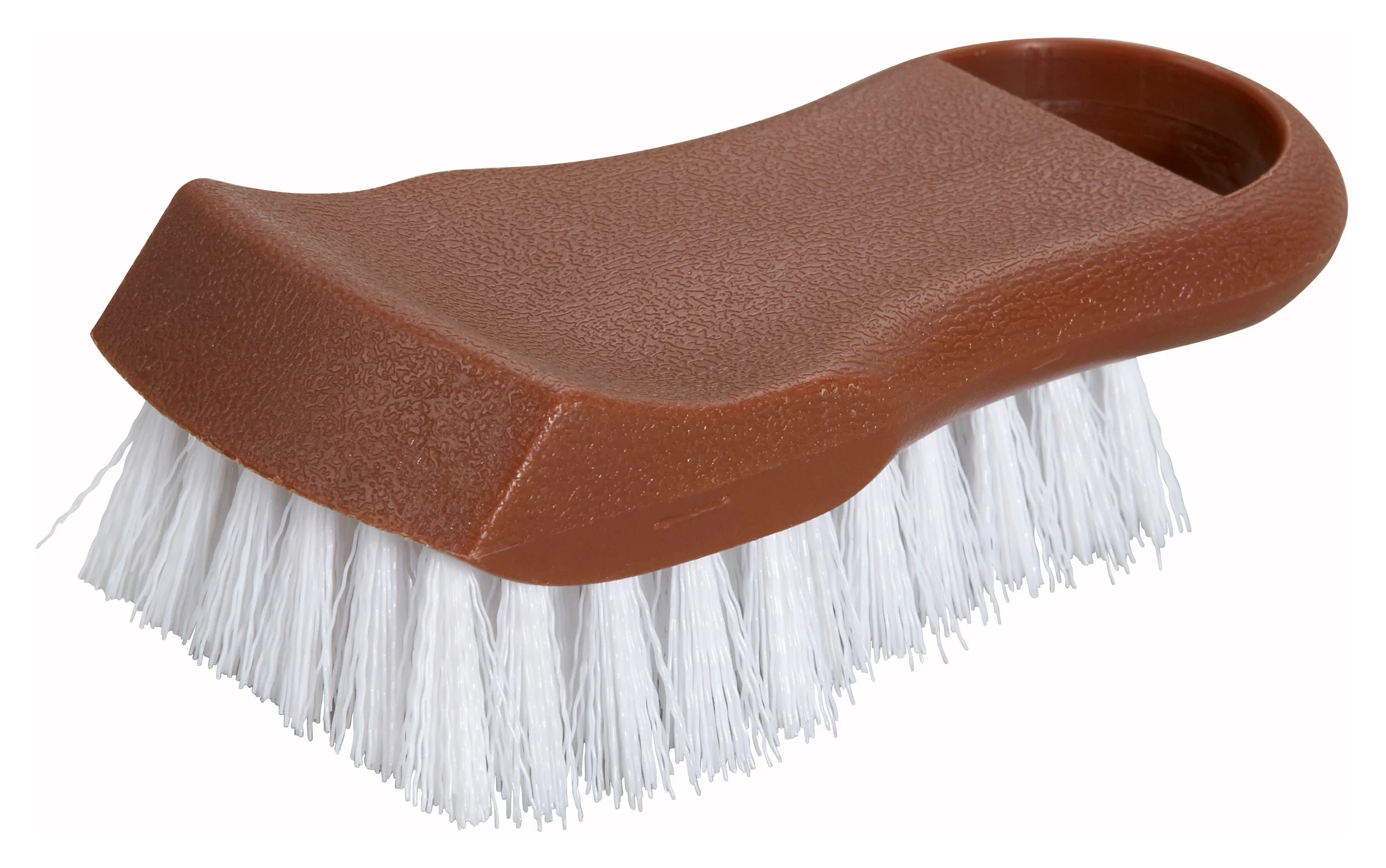 Winco CBR-BN 6-1/2 Inch Cutting Board Brush Polypropylene Brown - Image 2