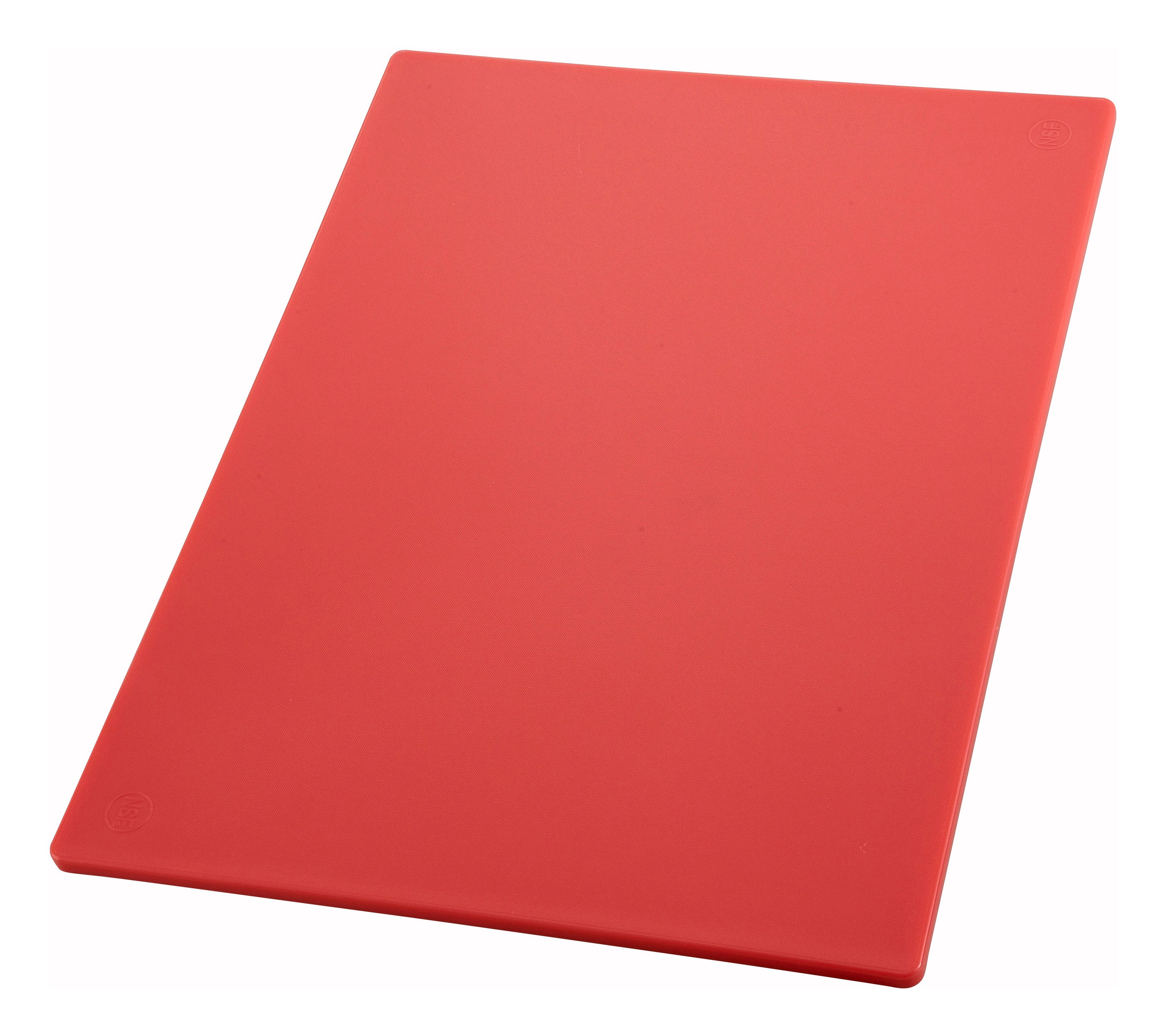 Winco CBRD-1218 12 Inch Polypropylene Cutting Board Red NSF BPA Free - Image 3