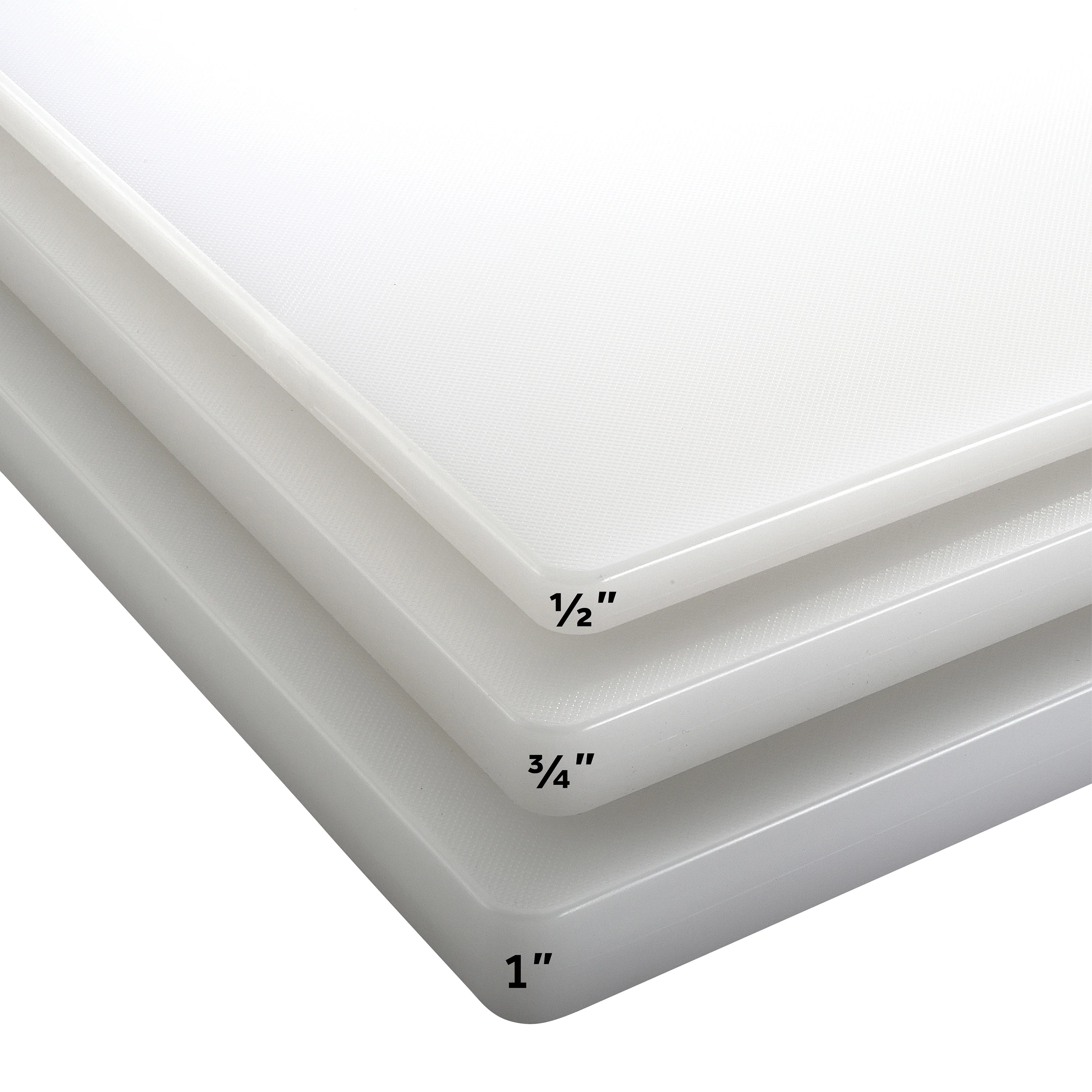 Winco CBWT-1218 18 Inch BPA Free Rectangular Cutting Board White - Image 2