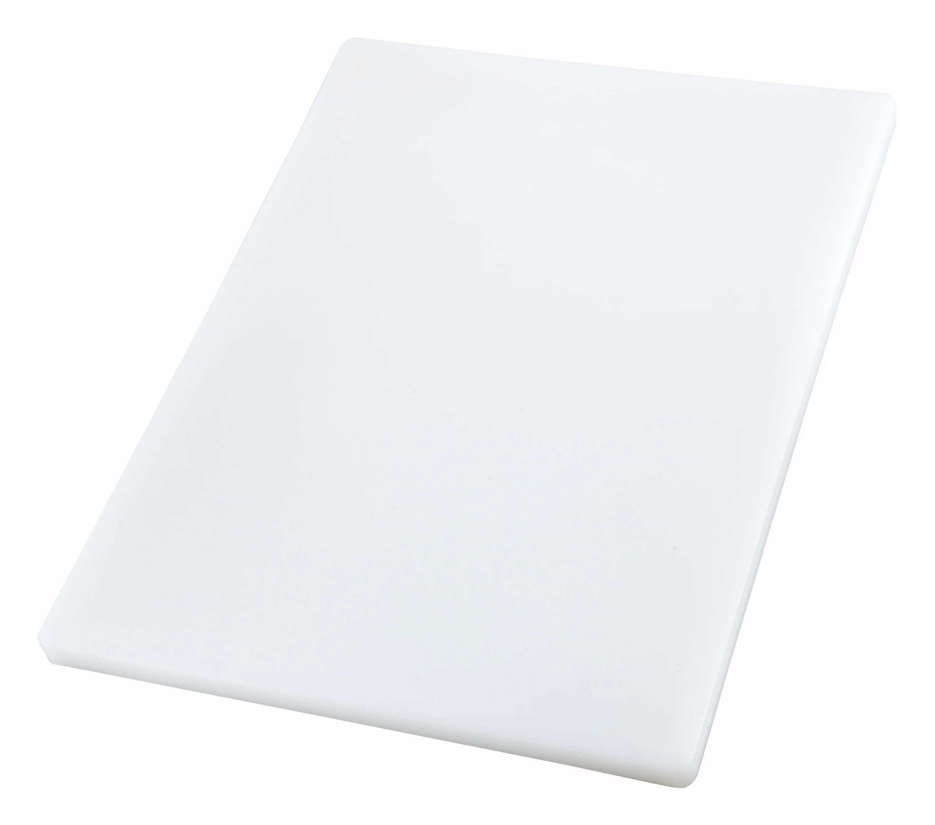 Winco CBXH-1218 18 Inch Rectangular Cutting Board BPA Free White Plastic - Image 3