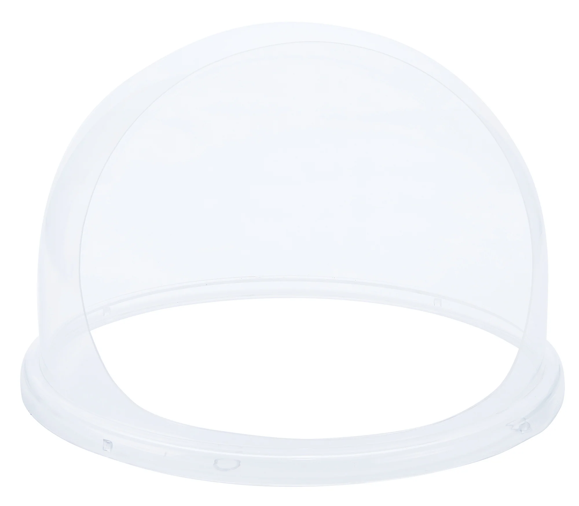 Winco 21" Clear Plastic Cotton Candy Machine Cover - Sanitary Shield - Image 3