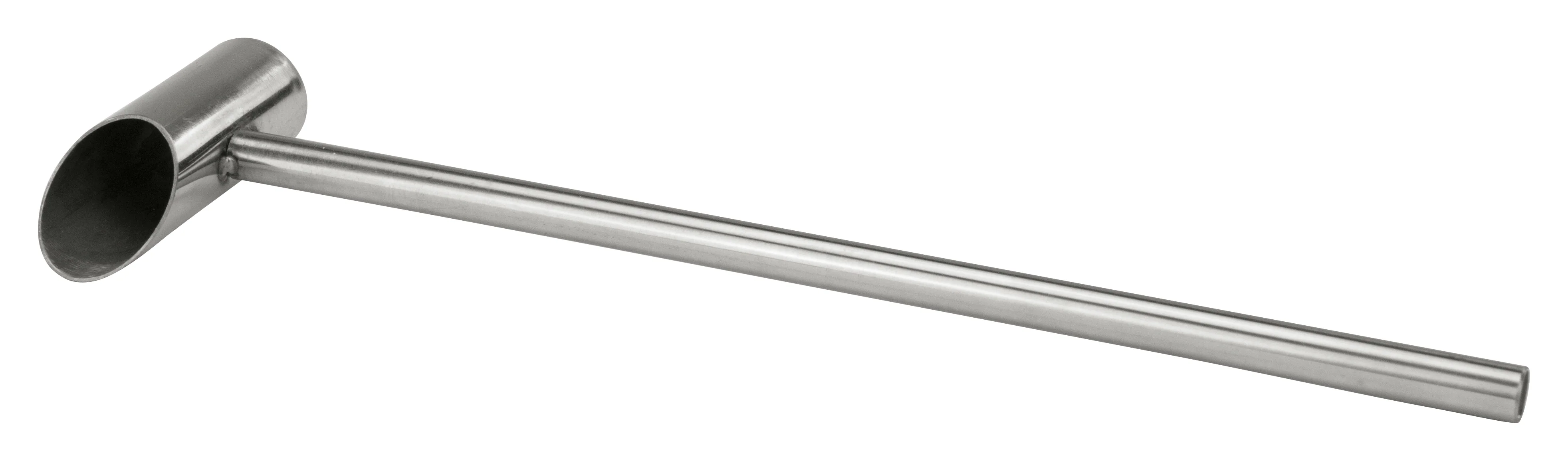 Winco CCM28-P5 Stainless Steel Sugar Spoon with Ergonomic Handle - Image 2