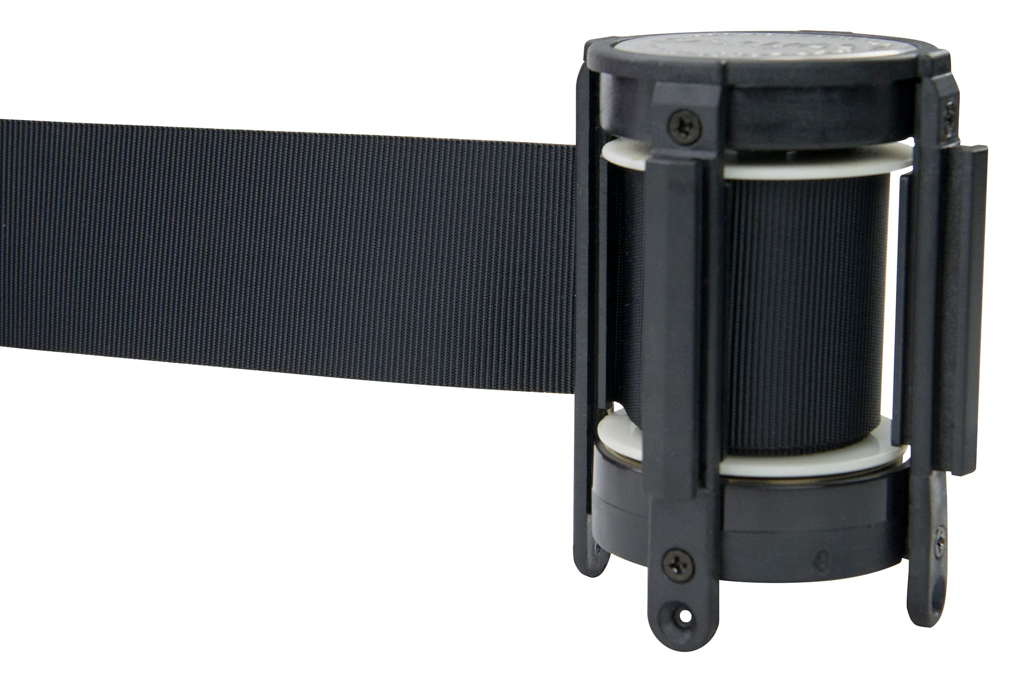 Winco Crowd Control Stanchion Head with 6.5' Retractable Black Belt