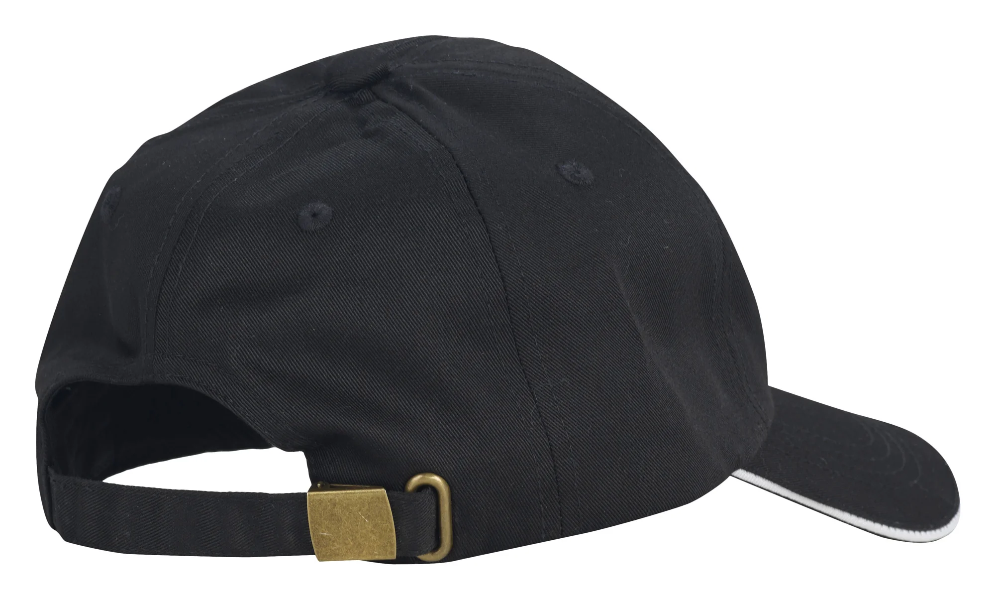 Winco CHBC-4BK Adjustable Chef's Hat Black with 65/35 Poly-Cotton Blend - Image 5