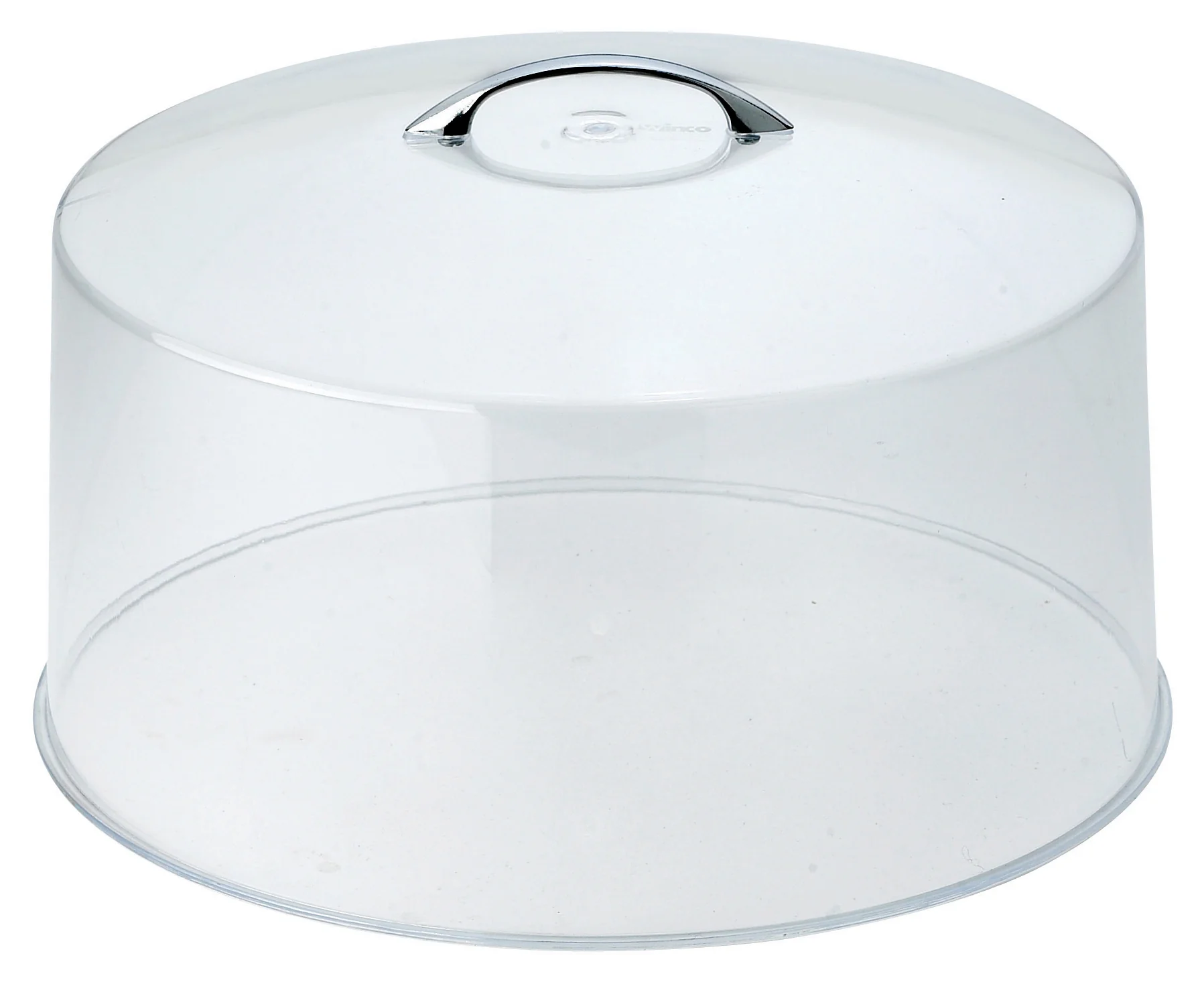 Winco CKS-13C 12 Inch Diameter Clear Round Cake Cover Plastic NSF - Image 2