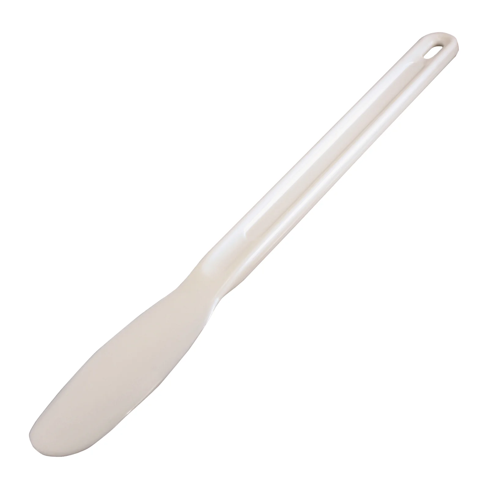 Winco CR-926 Bar Maid 11-1/2" Nylon Spreader with Long Handle, 12 Pieces/Pack - Image 2