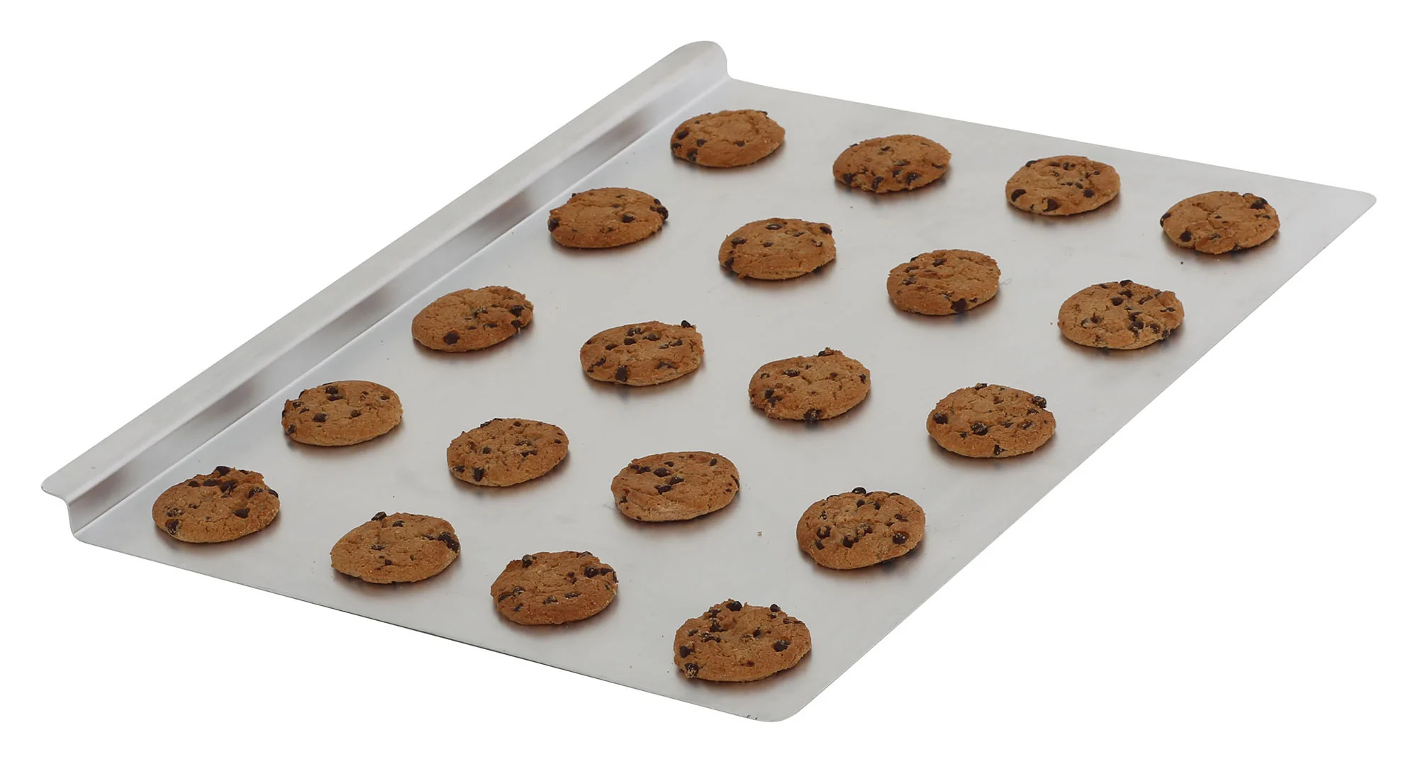 Winco 20" Rectangular Cookie Sheet - Non-Stick Aluminum - Image 3