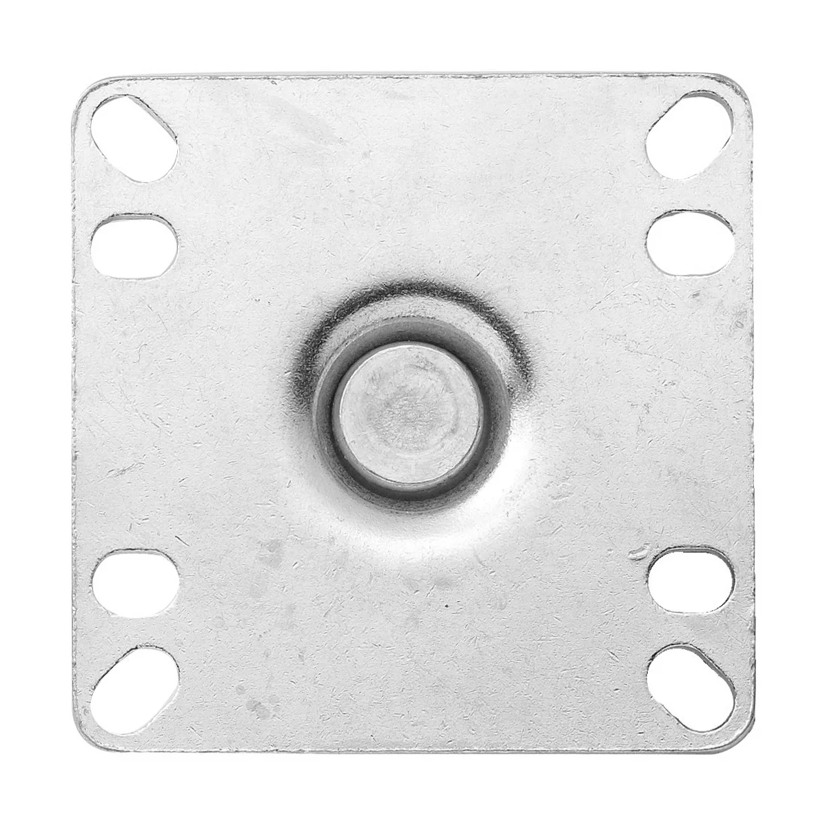 Winco CT-33B 5 Inch Diameter Caster Set with Brakes Polyurethane Material - Image 2