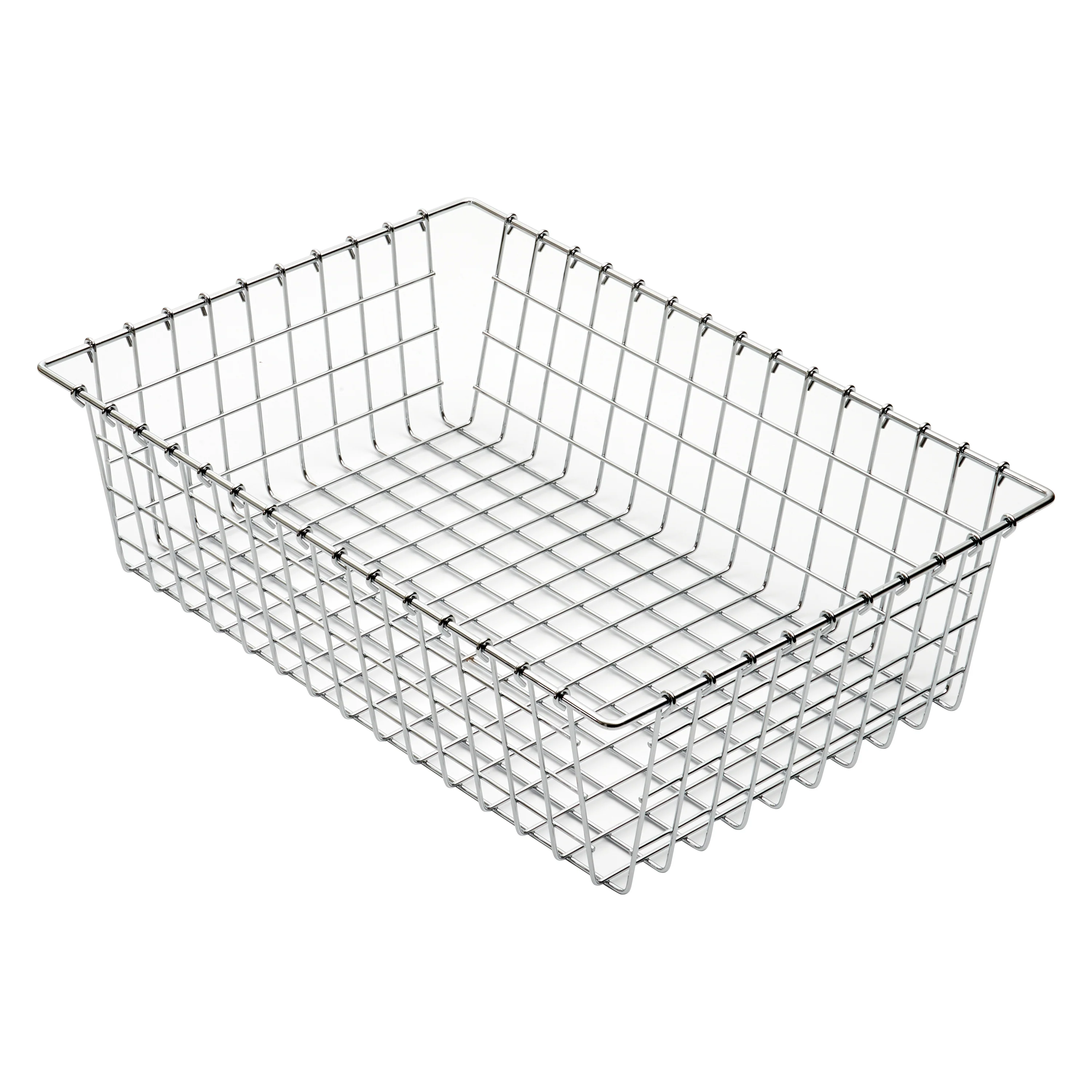 Winco DB-2014 20 Inch Wire Bagel Pastry Basket to Display Bakery Items