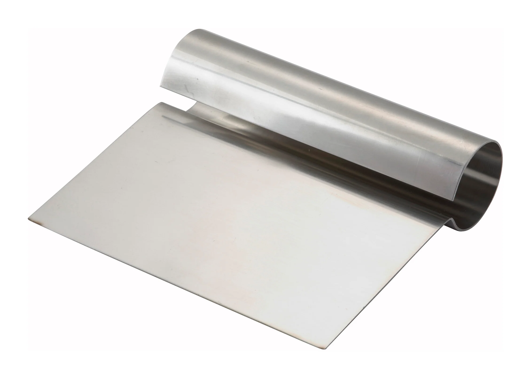 Winco DSC-1 5-1/4 Inch Stainless Steel Dough Scraper Steel Handle - Image 2