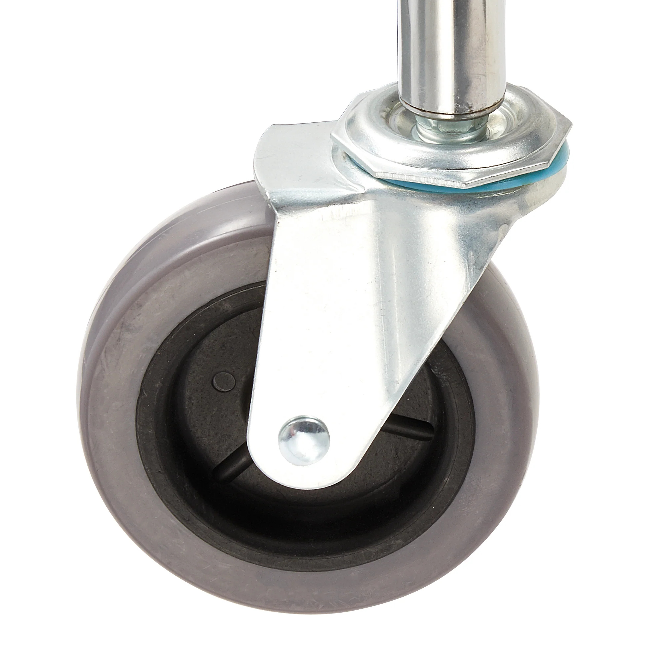 Winco DWR-CT 3-3/4 Inch Caster for DWR-Series Dollies Durable Steel - Image 2