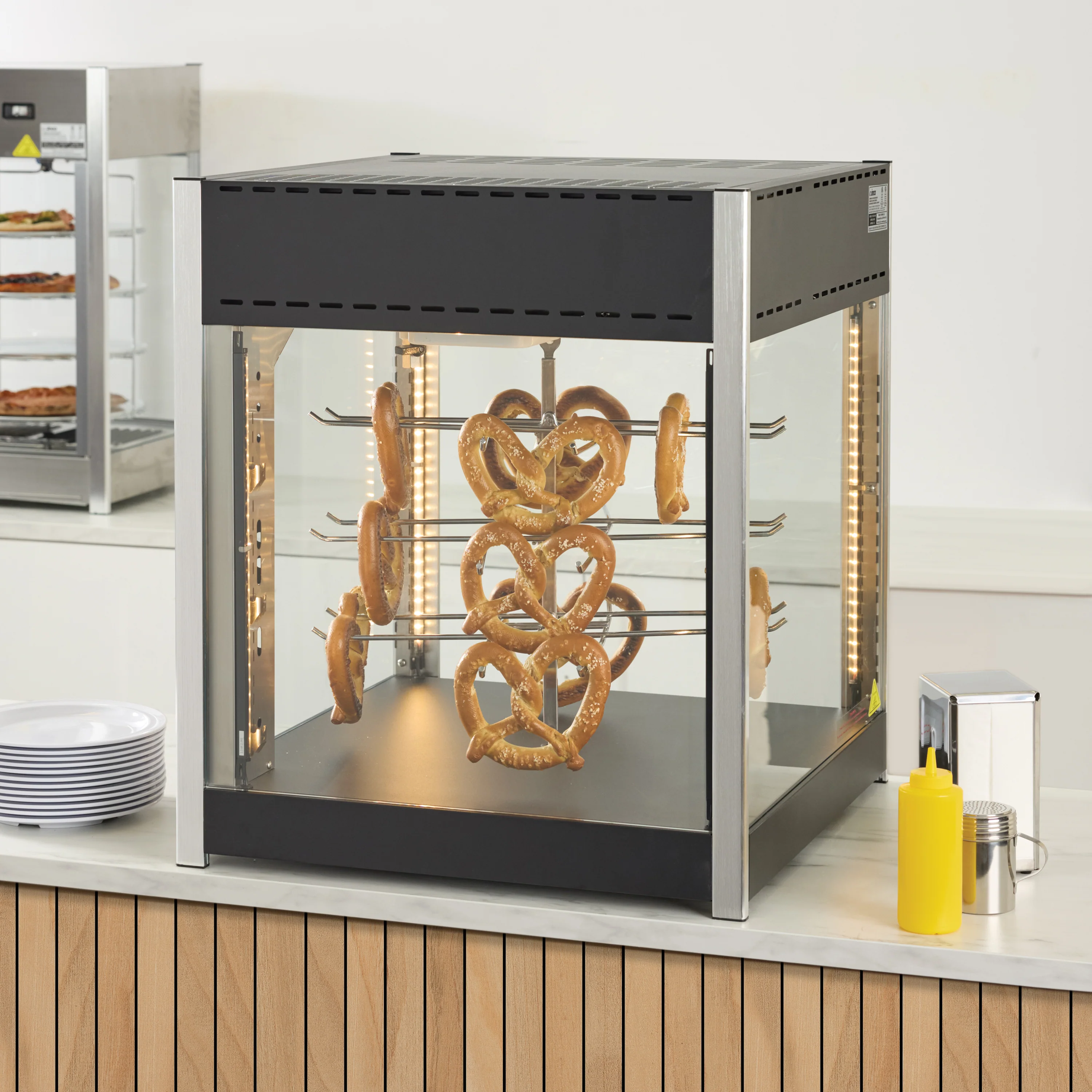 Winco EDM-1PR Pretzel Rack for EDM-1K Stainless Steel with Corrosion Resistant Finish - Image 3