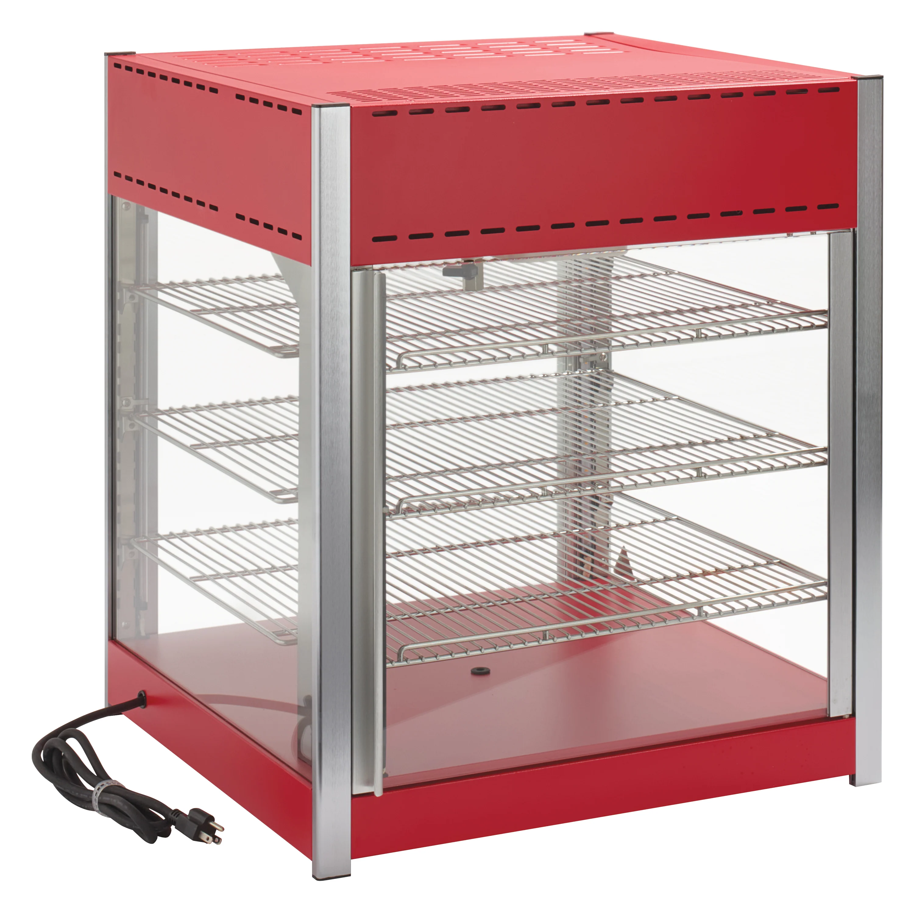 Winco EDM-1PT 25 Inch Countertop Display Merchandiser with Rotating Motor