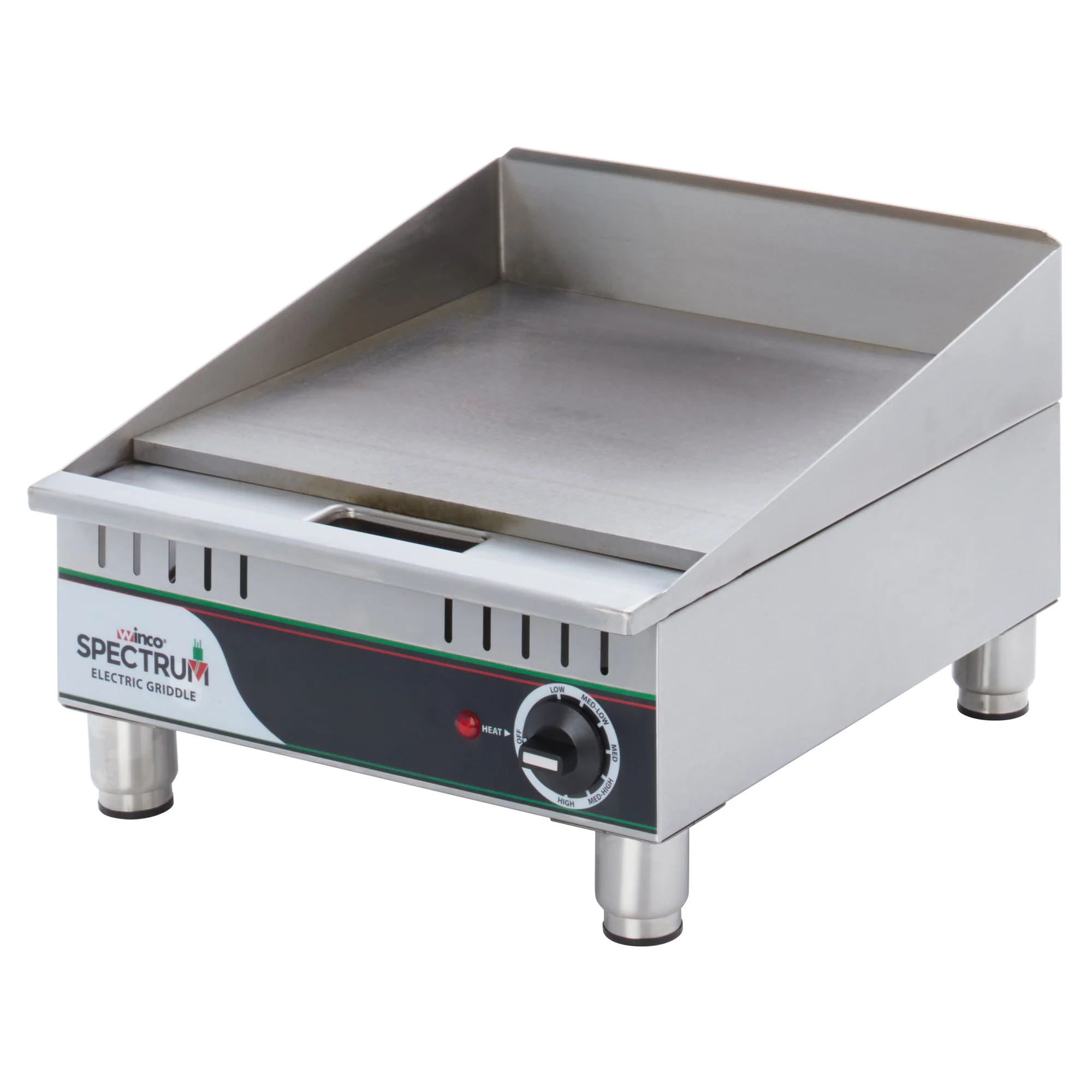 Winco EGD-16M 16" Electric Countertop Griddle - Commercial Series