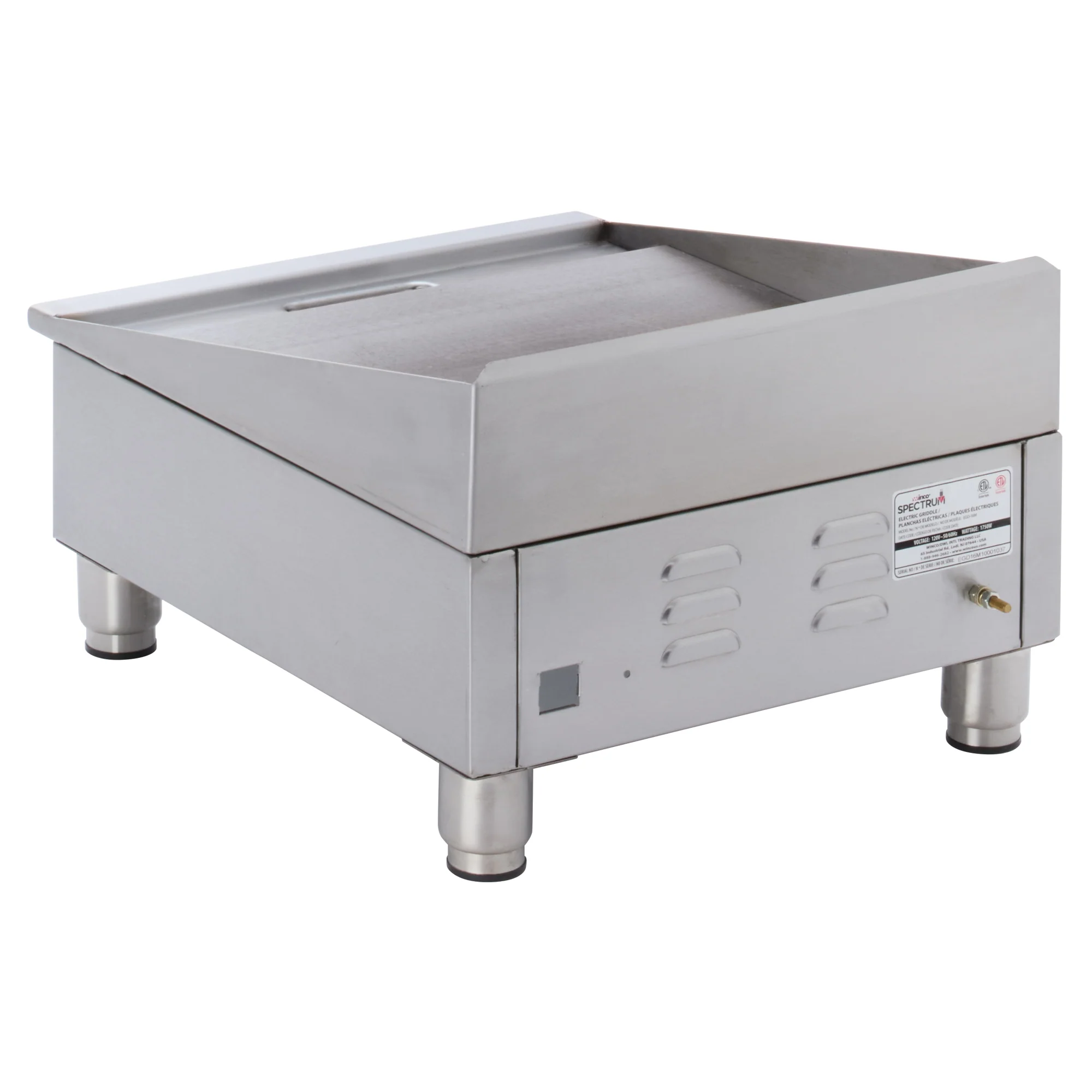 Winco EGD-16M 16" Electric Countertop Griddle - Commercial Series - Image 5