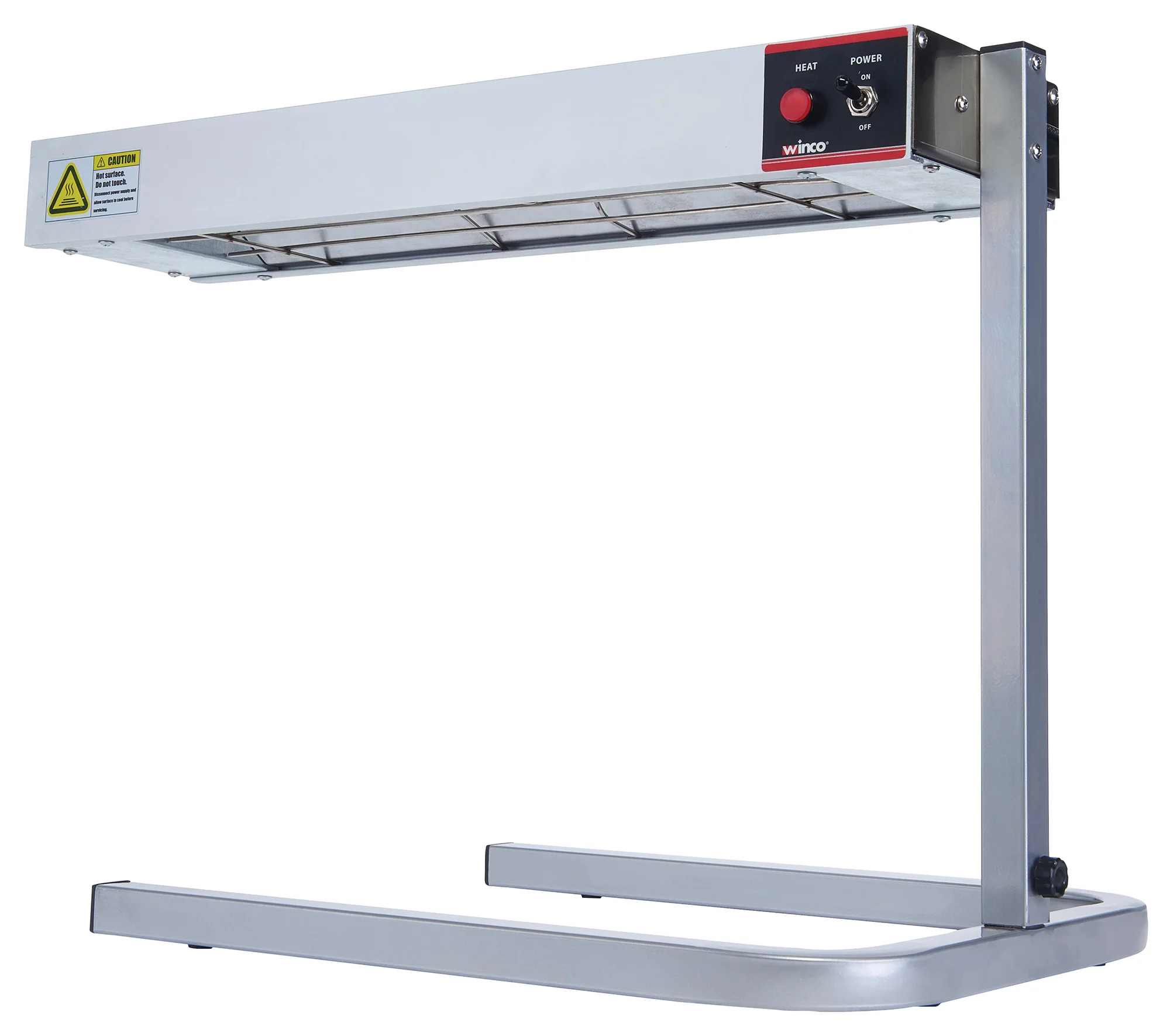 Winco ESH-1 14-Inch Strip Heater Electric with Adjustable Stand - Image 5