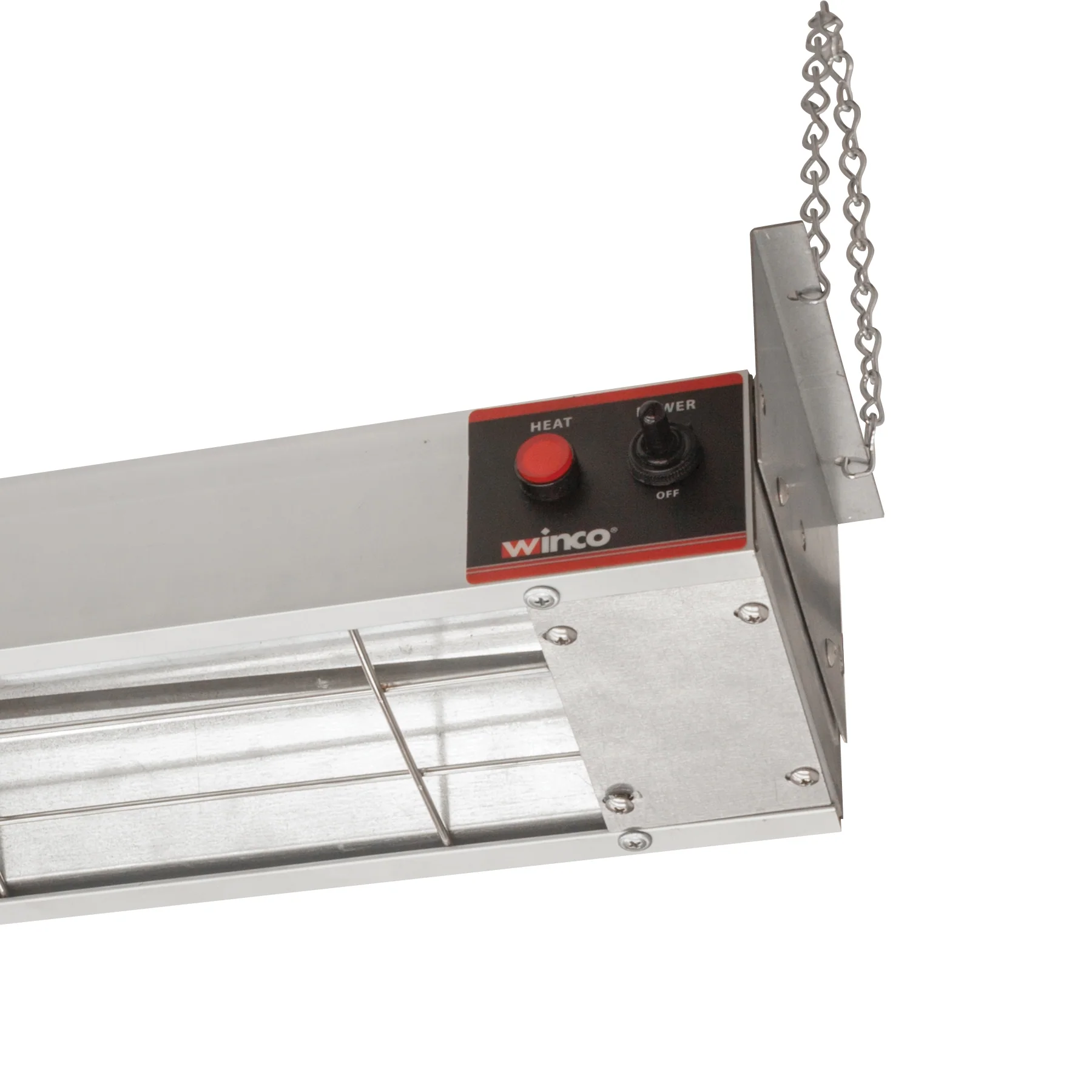 Winco 72" Electric Countertop Strip Heater - Commercial Grade - Image 4