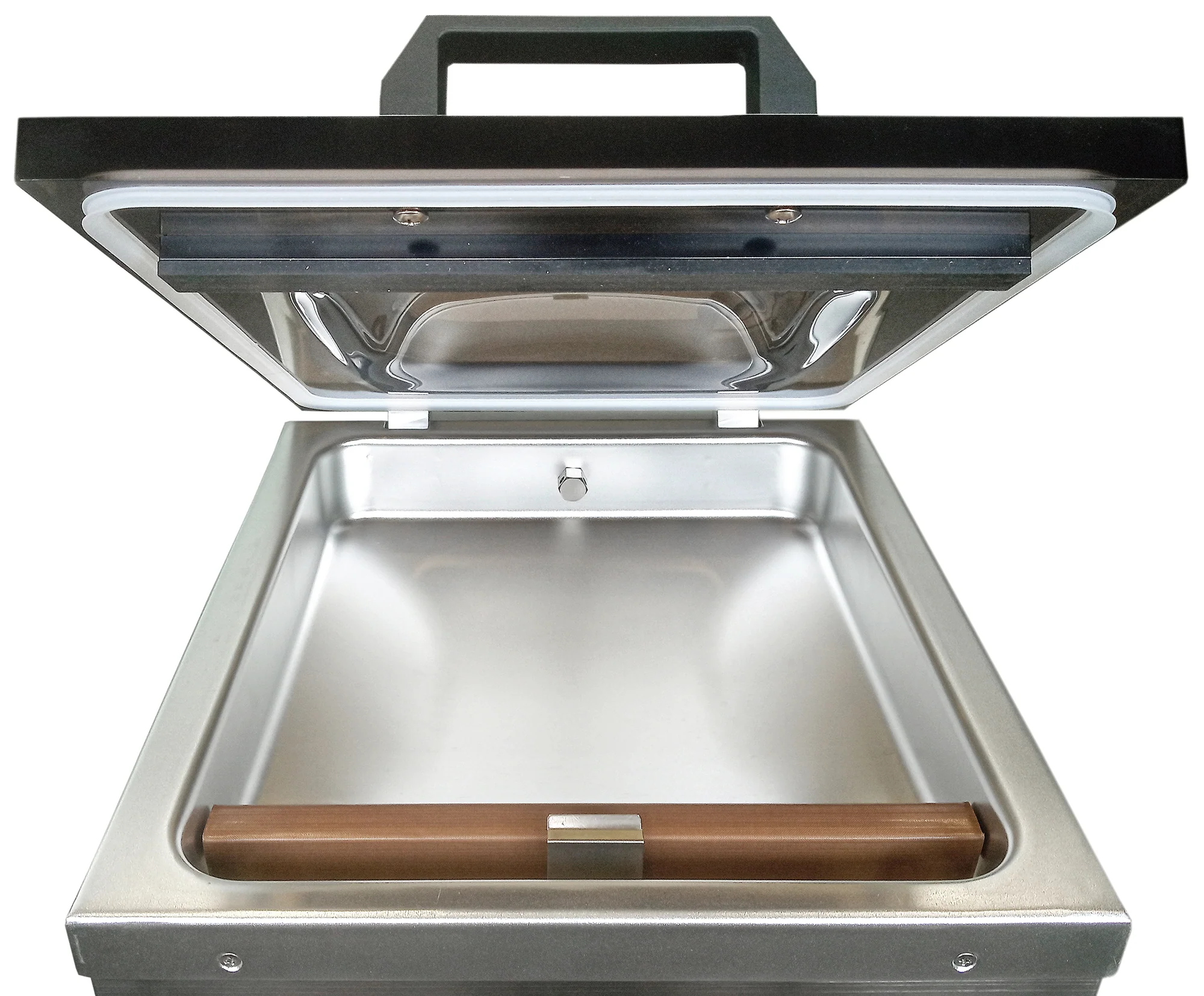 Winco EVPM-12 14 Inch Vacuum Packaging Machine Stainless Steel with Transparent Lid - Image 2