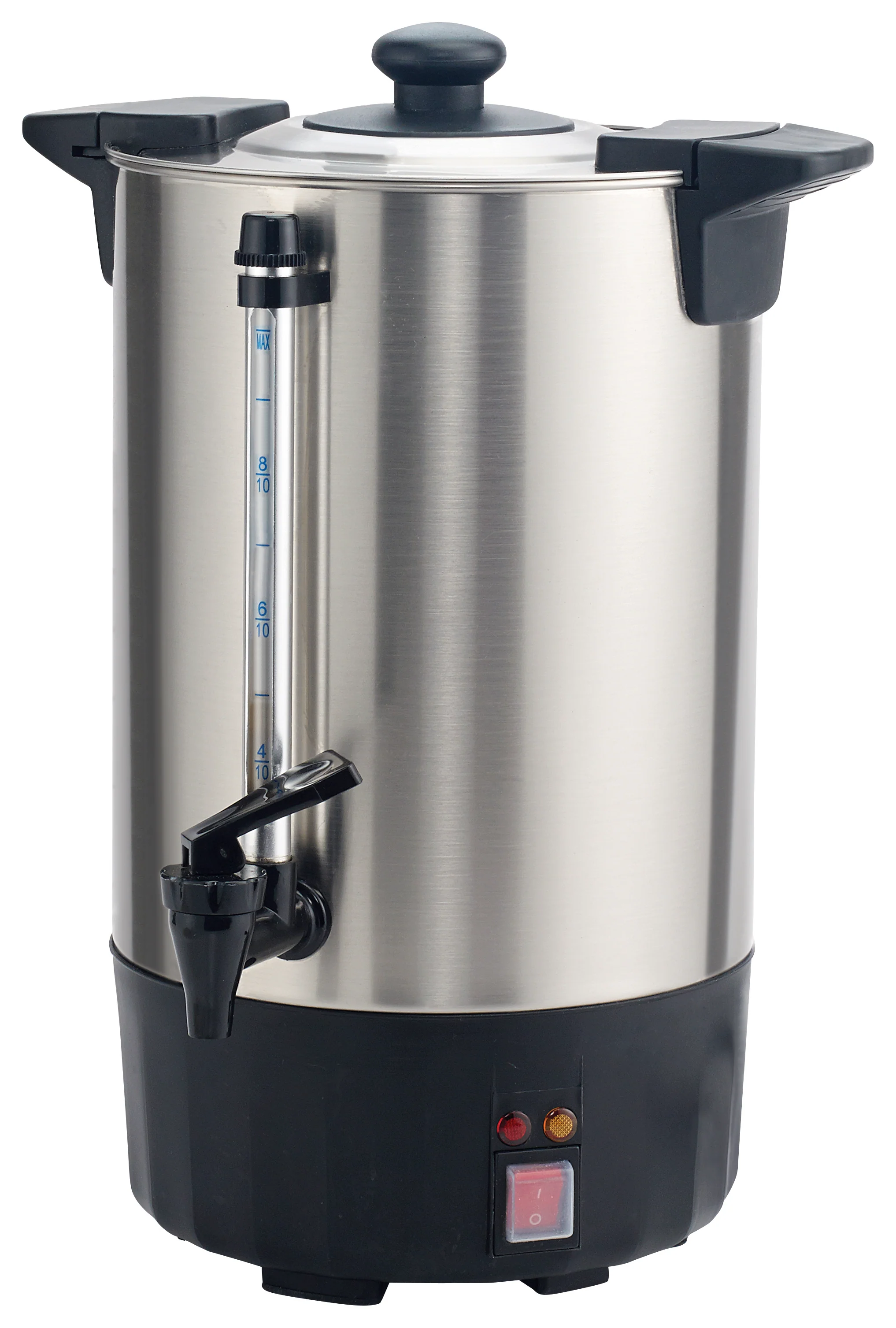 Winco EWB-50A 12 Inch Commercial Electric water boiler 50-Cup with twist-locking lid - Image 2