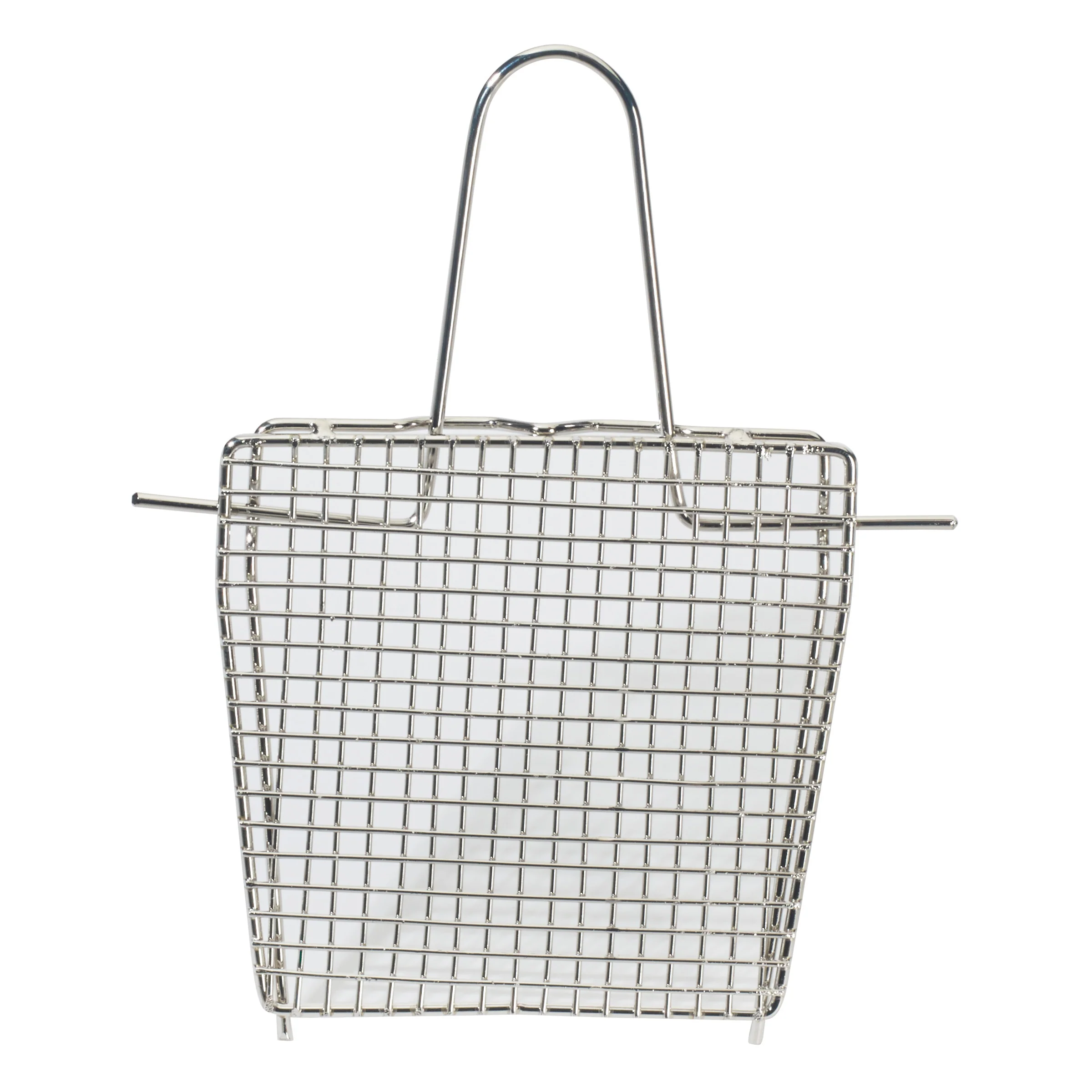 Winco FB-DIV 8-5/8 Inch Fryer Basket Divider Chrome Plated Wire Steel