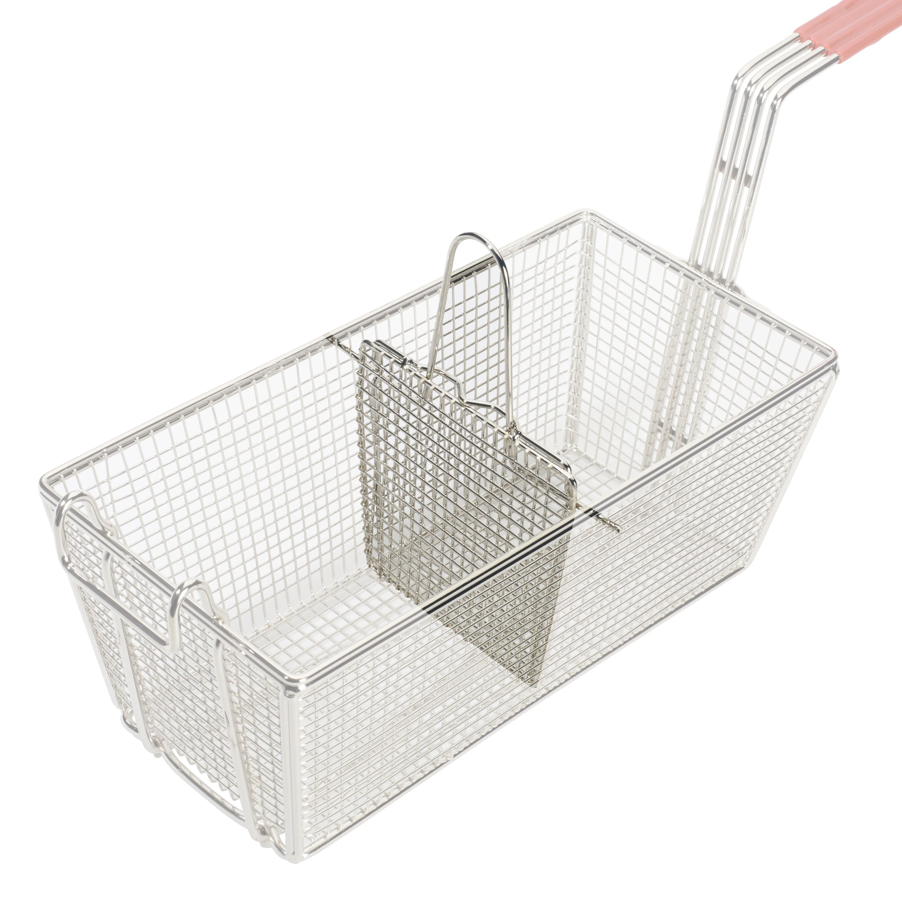 Winco FB-DIV 8-5/8 Inch Fryer Basket Divider Chrome Plated Wire Steel - Image 2